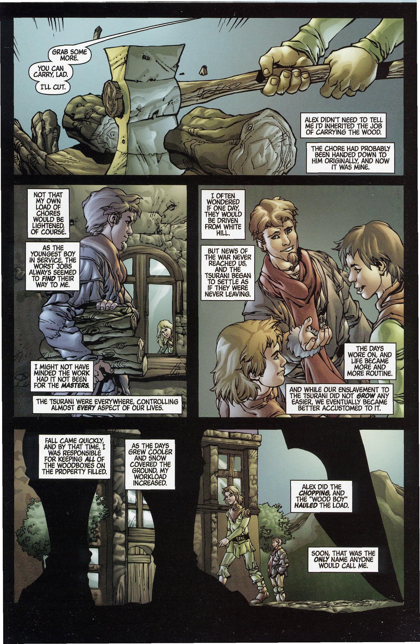 Read online The Wood Boy comic -  Issue # Full - 14