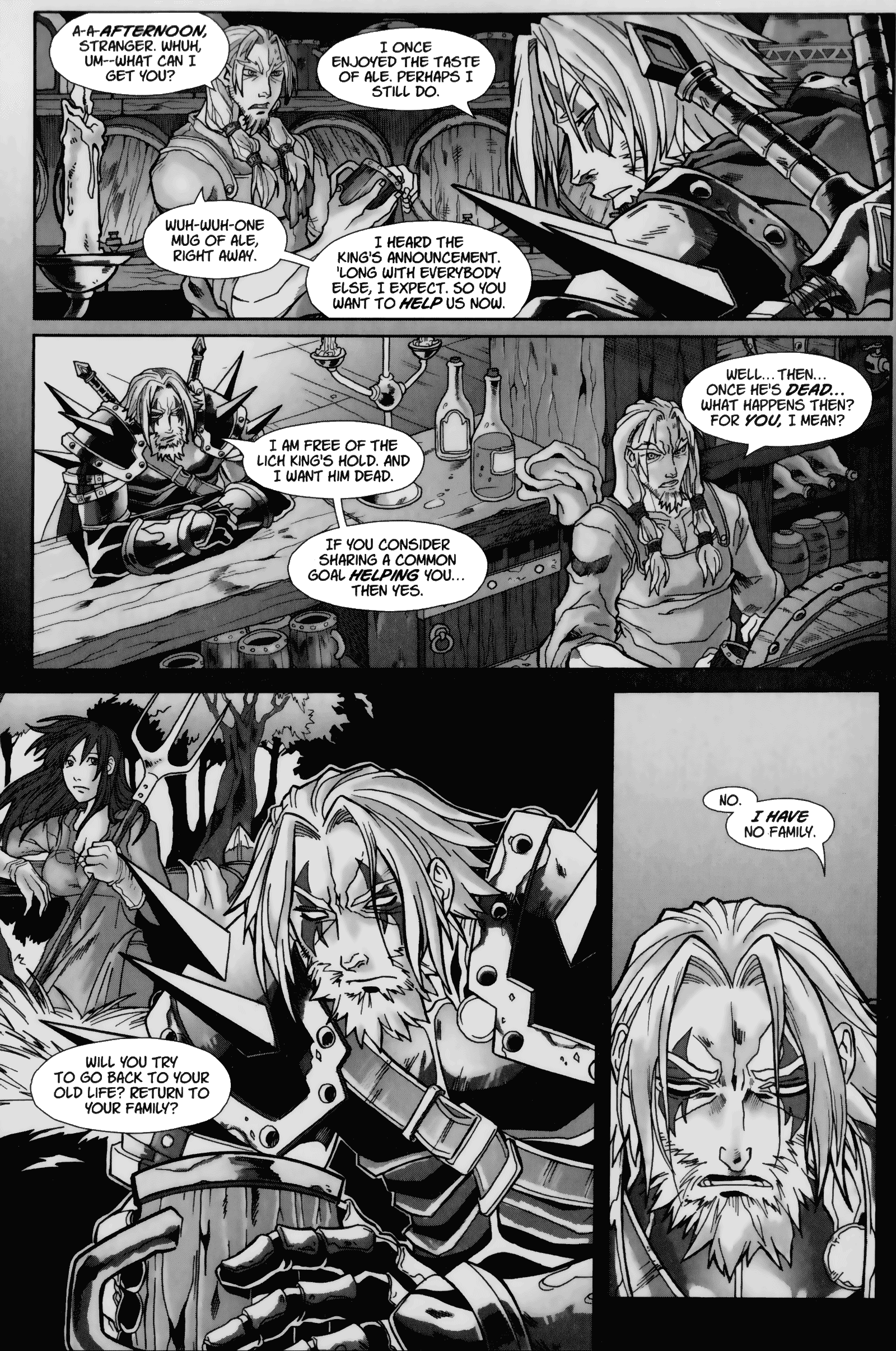 Read online World of Warcraft: Death Knight comic -  Issue # TPB (Part 2) - 8