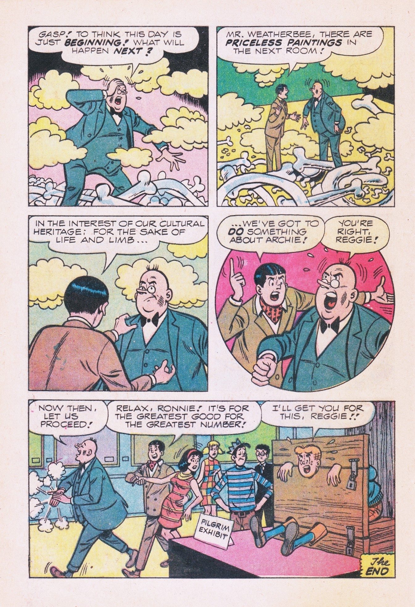 Read online Pep Comics comic -  Issue #216 - 8