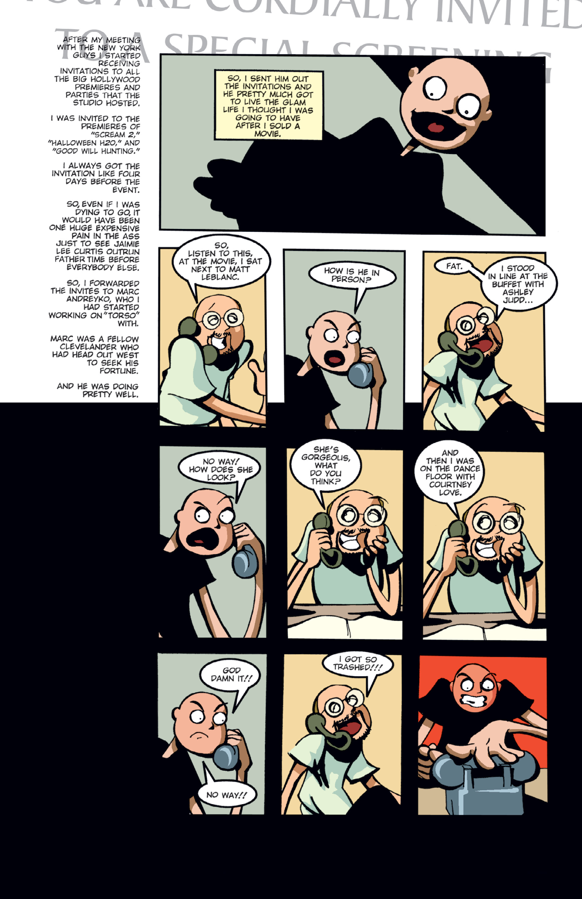 Read online Fortune & Glory: A True Hollywood Comic Book Story comic -  Issue # TPB - 64
