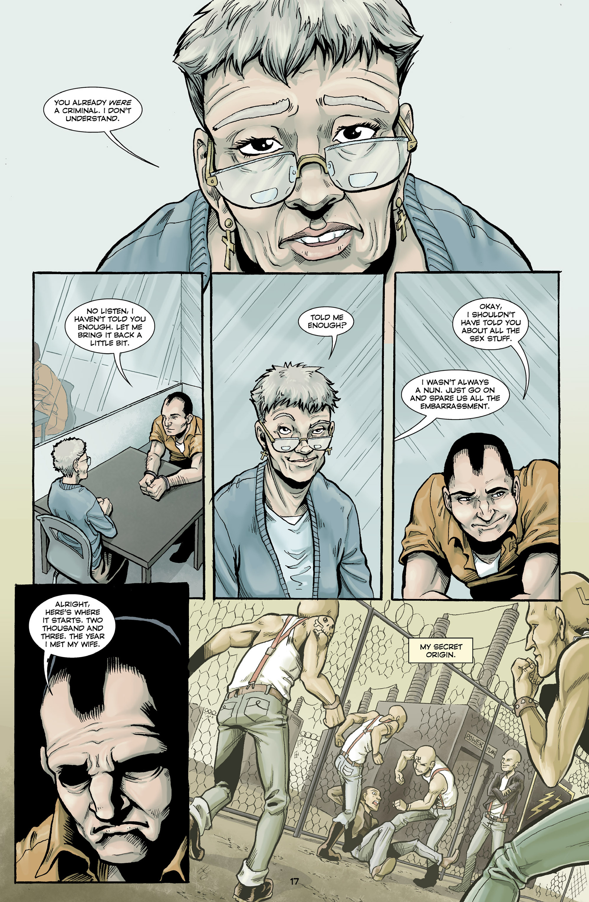 Read online Unmasked comic -  Issue #1 - 18