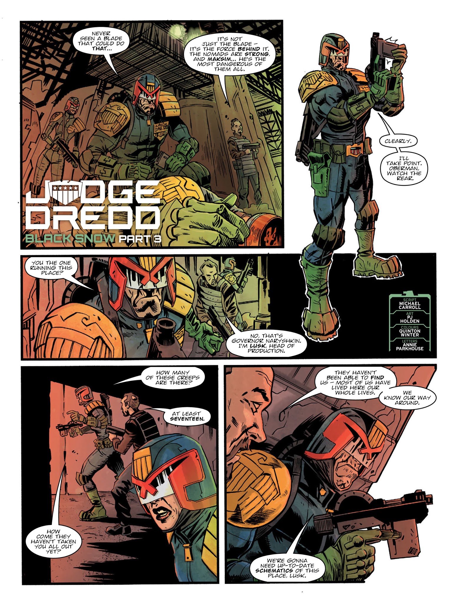 Read online 2000 AD comic -  Issue #2057 - 3