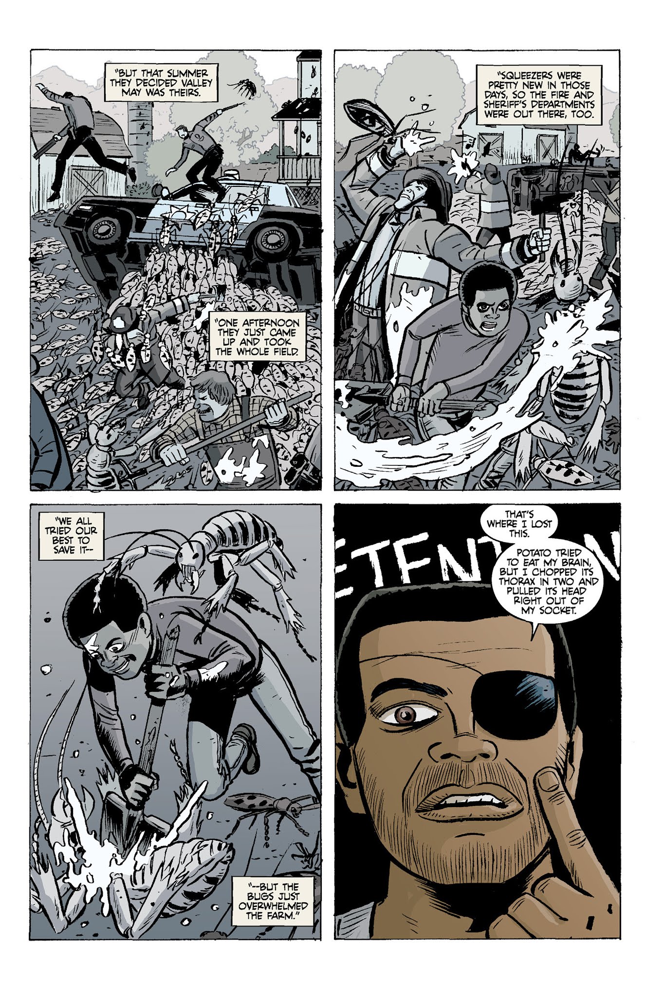 Read online Juice Squeezers: The Great Bug Elevator comic -  Issue # TPB - 43