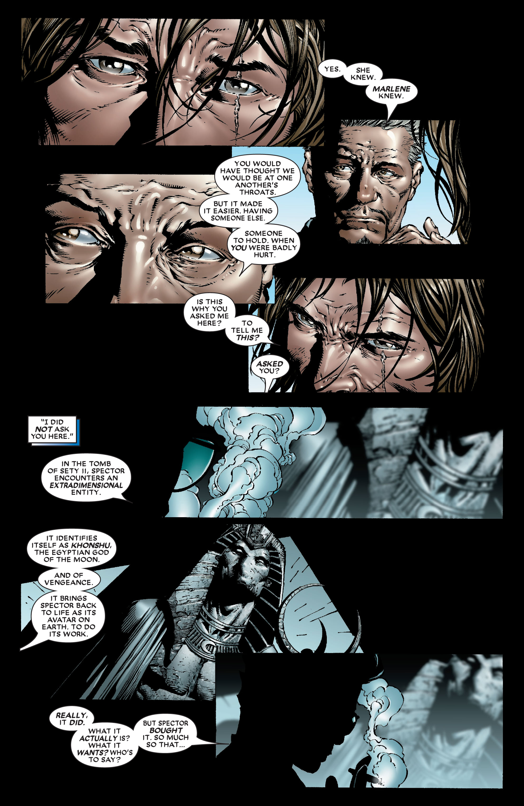 Read online Moon Knight by Huston, Benson & Hurwitz Omnibus comic -  Issue # TPB (Part 1) - 60