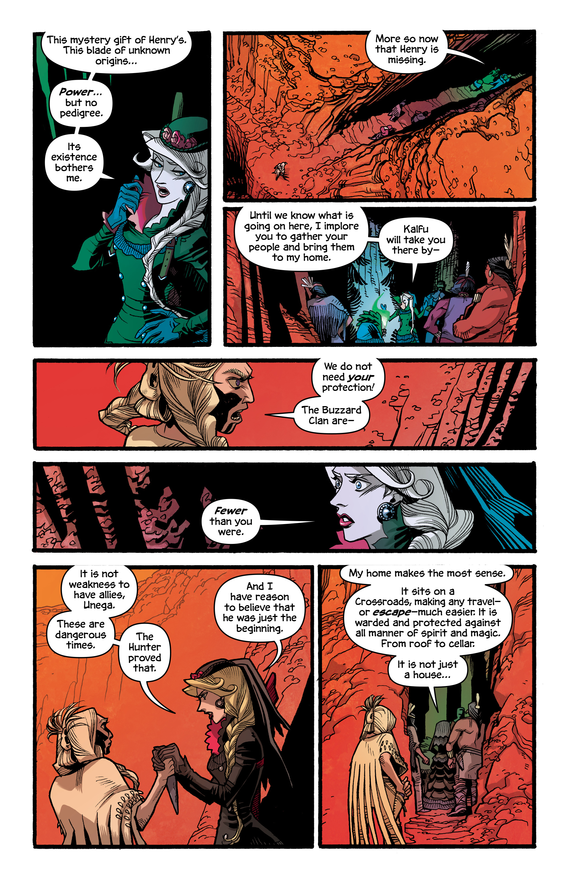 Read online Shadow Roads comic -  Issue #8 - 9