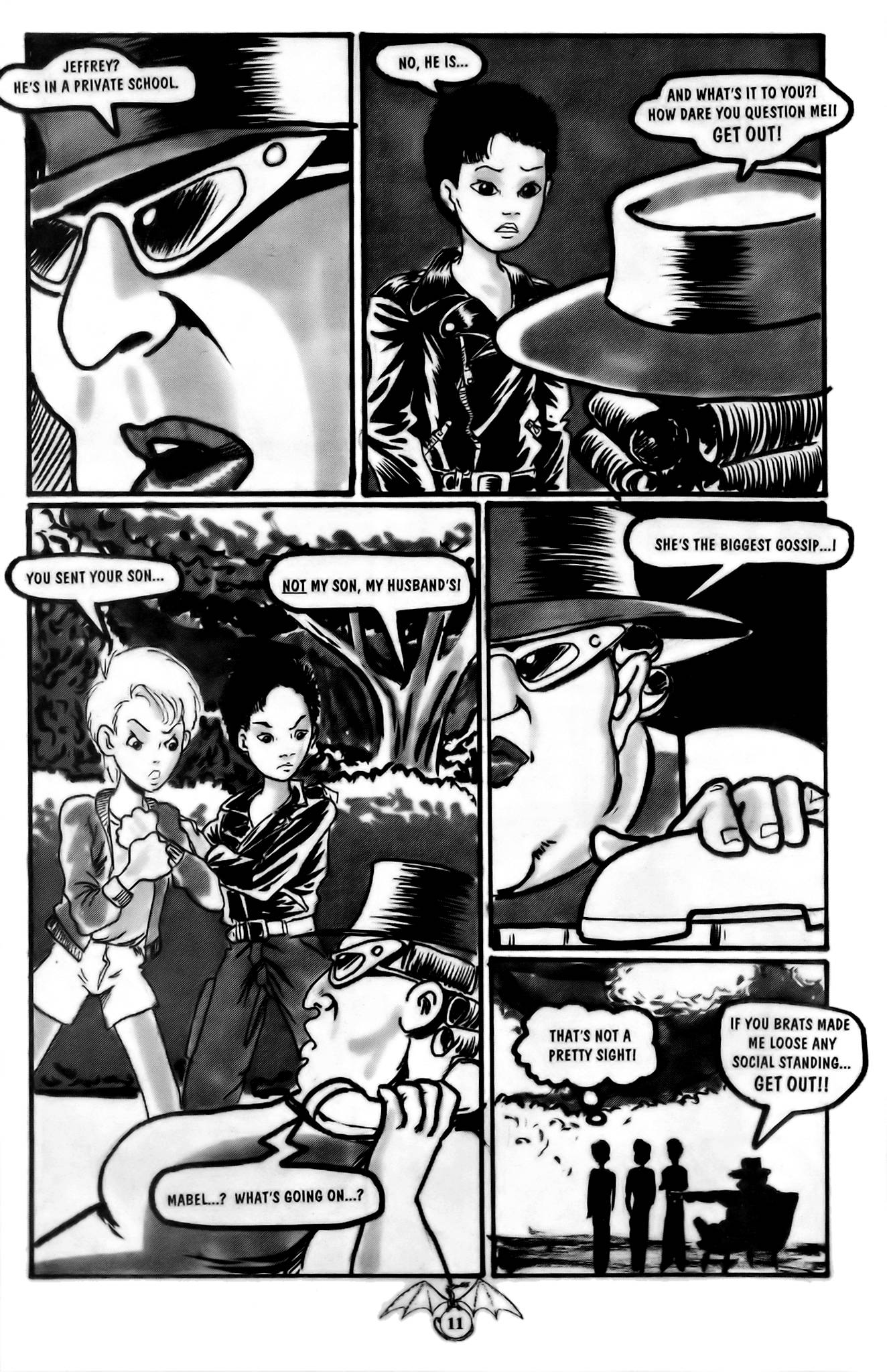 Read online Dragons in the Moon comic -  Issue #3 - 13