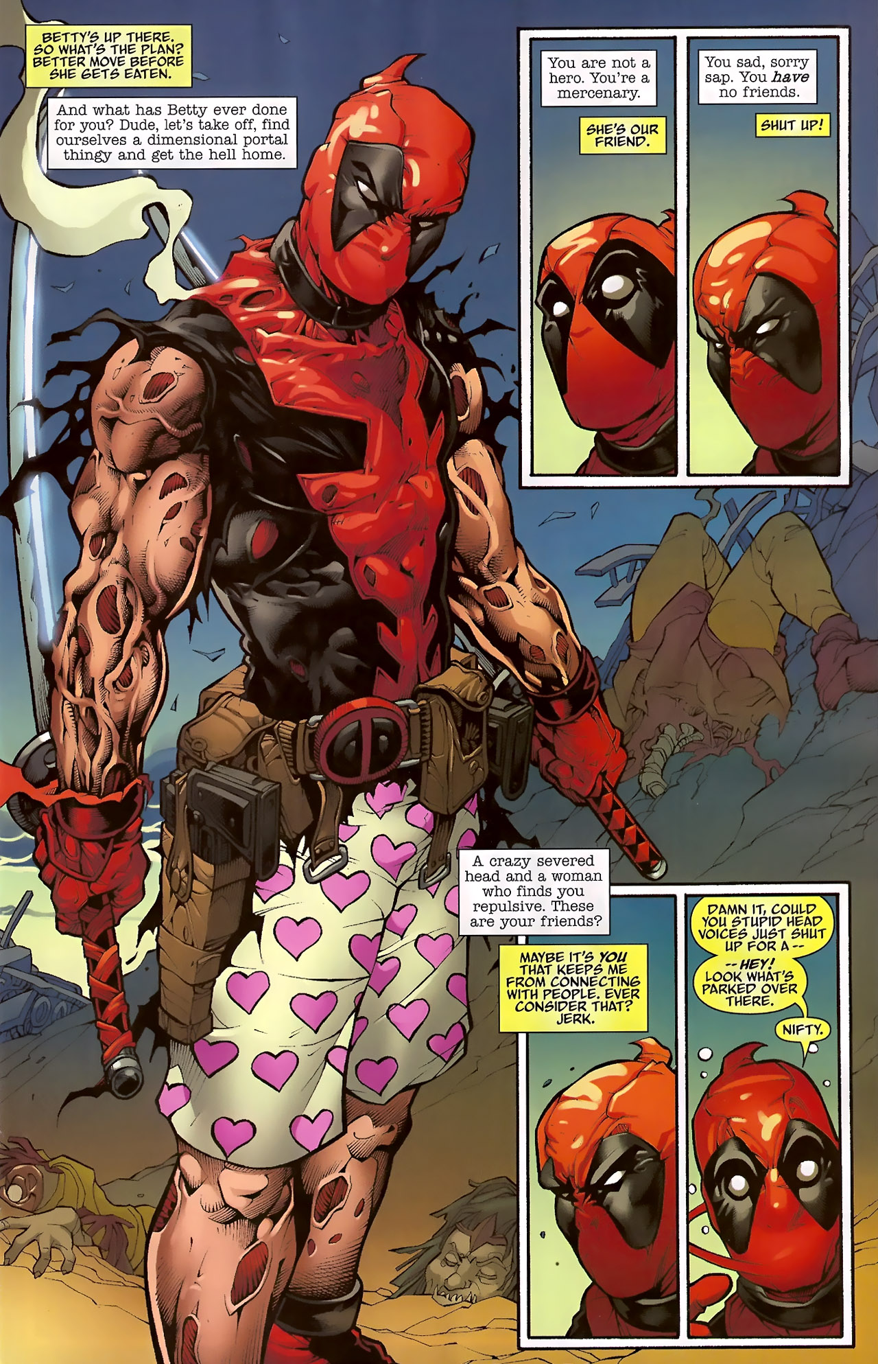 Read online Deadpool: Merc With a Mouth comic -  Issue #11 - 12