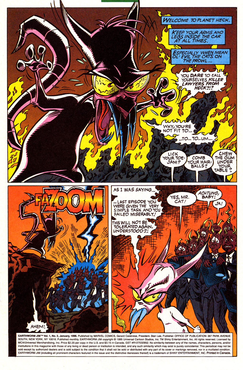 Read online Earthworm Jim comic -  Issue #2 - 2