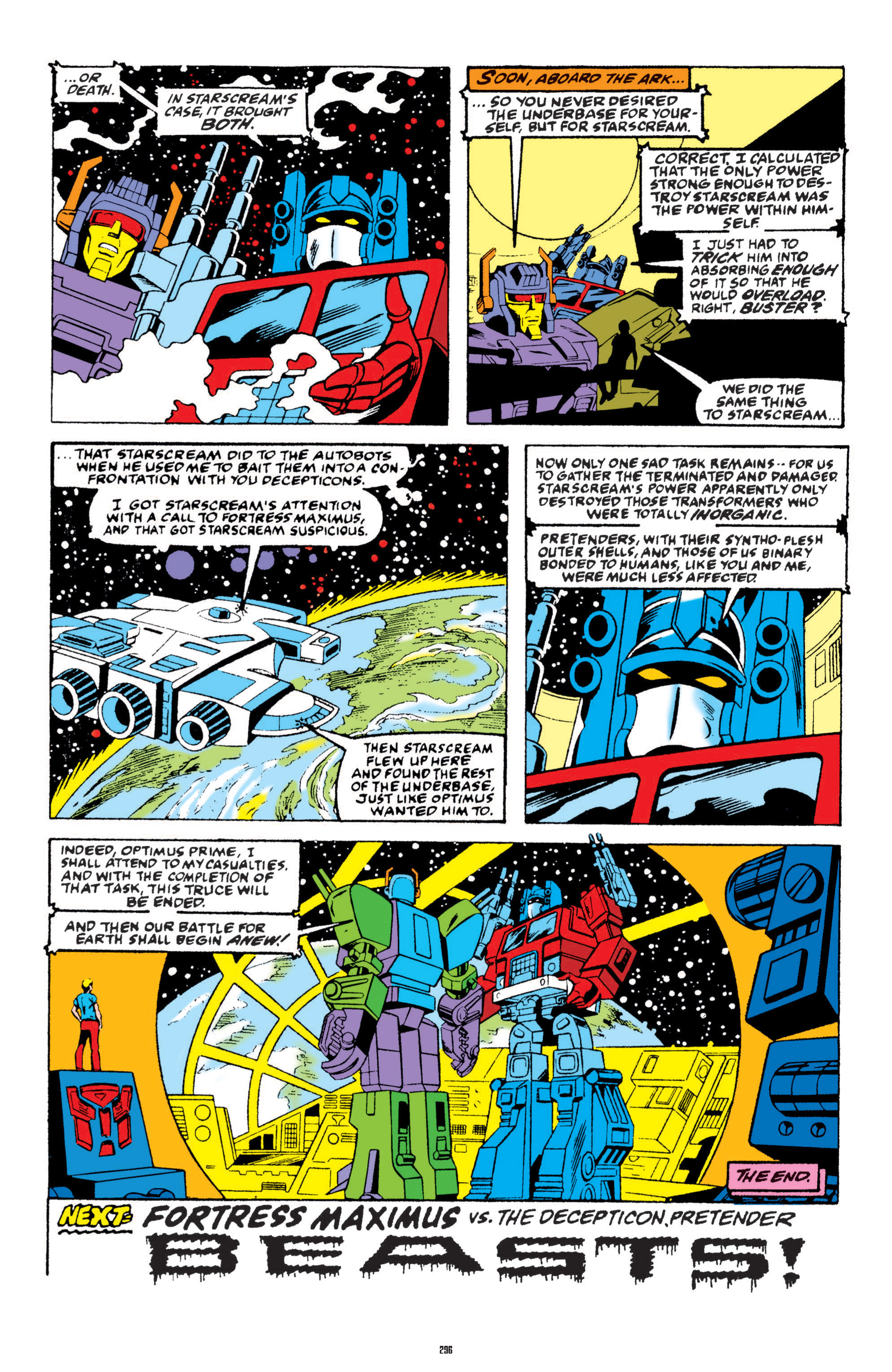 Read online The Transformers Classics comic -  Issue # TPB 4 - 297