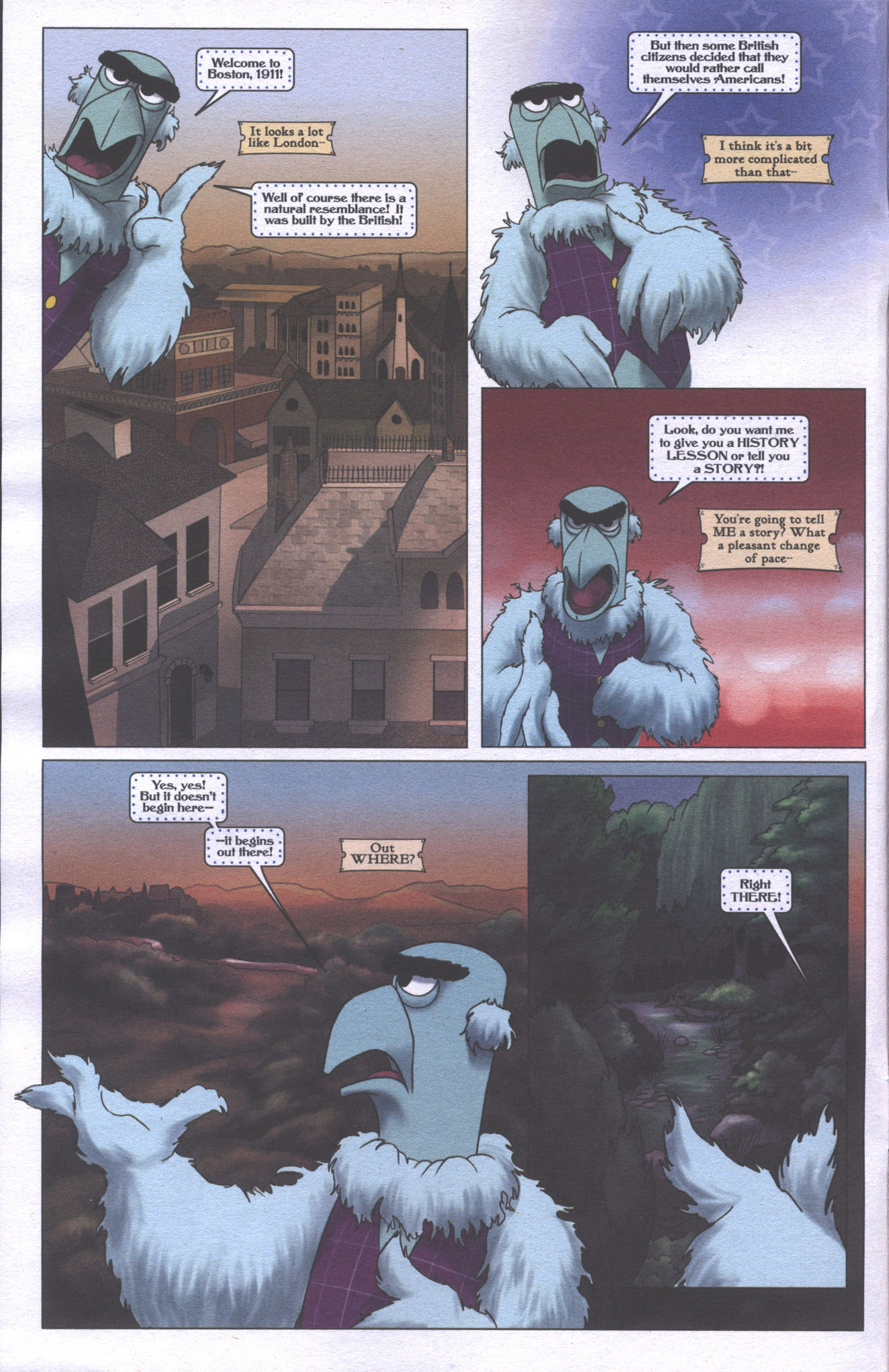 Read online Muppet Peter Pan comic -  Issue #1 - 4