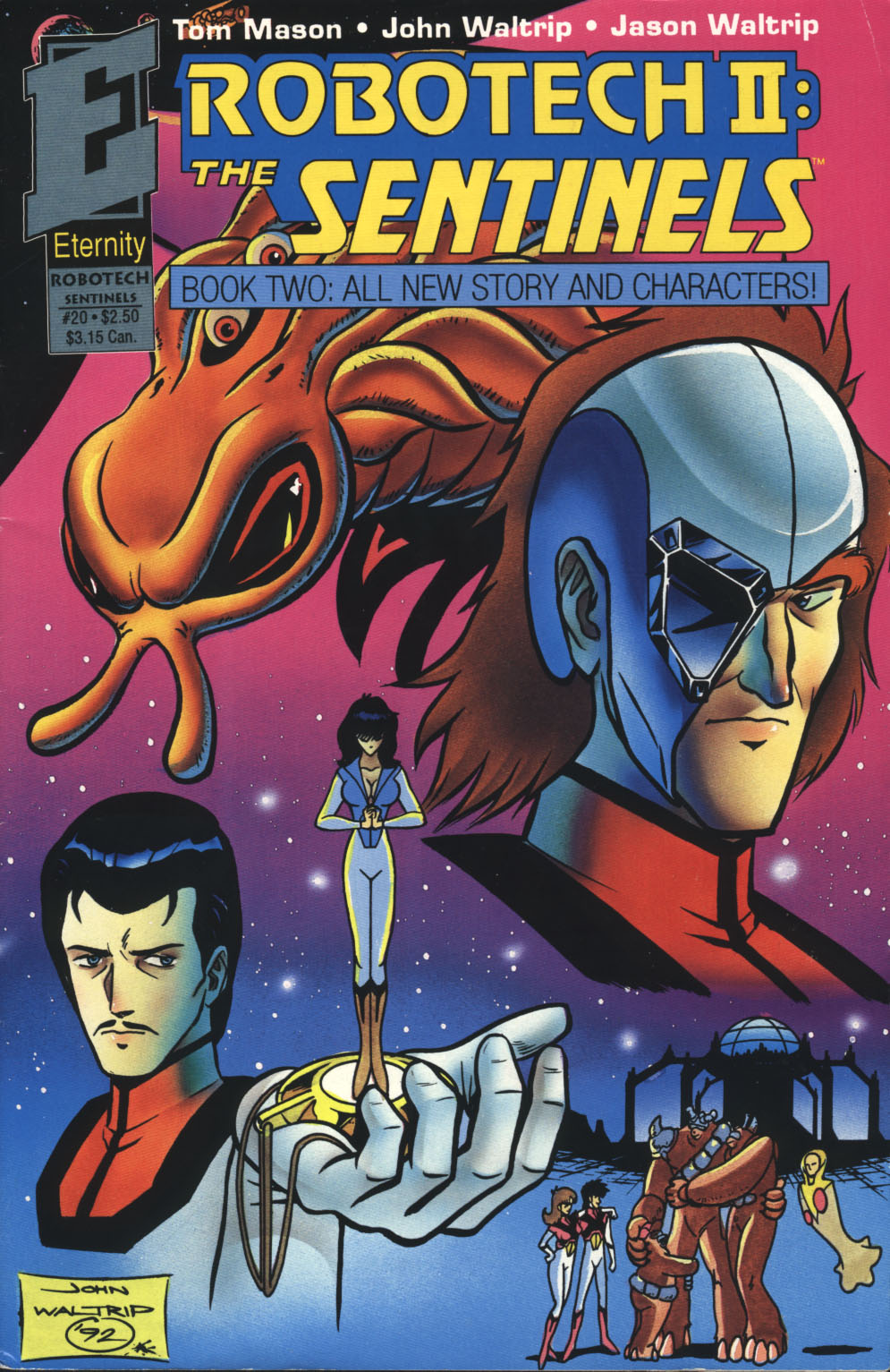 <{ $series->title }} issue Robotech II: The Sentinels Book 2 Issue #20 - Page 1