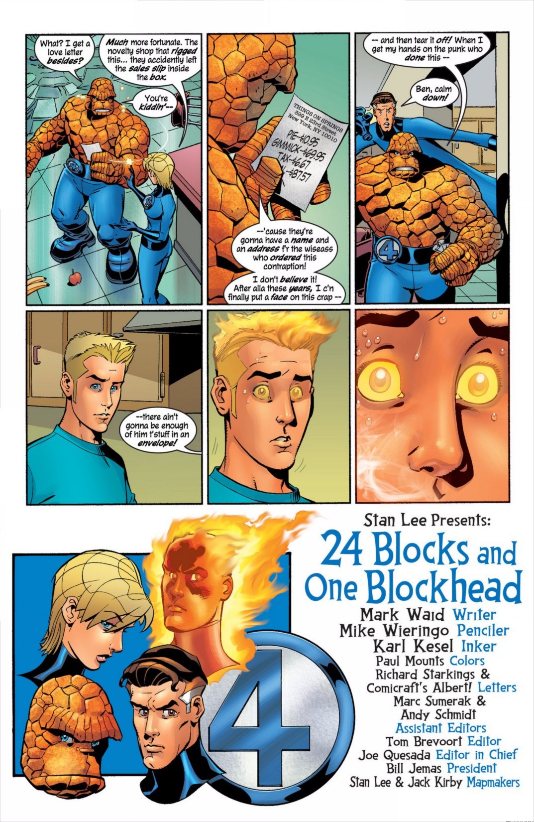 Read online Fantastic Four by Waid & Wieringo Ultimate Collection comic -  Issue # TPB 1 - 31