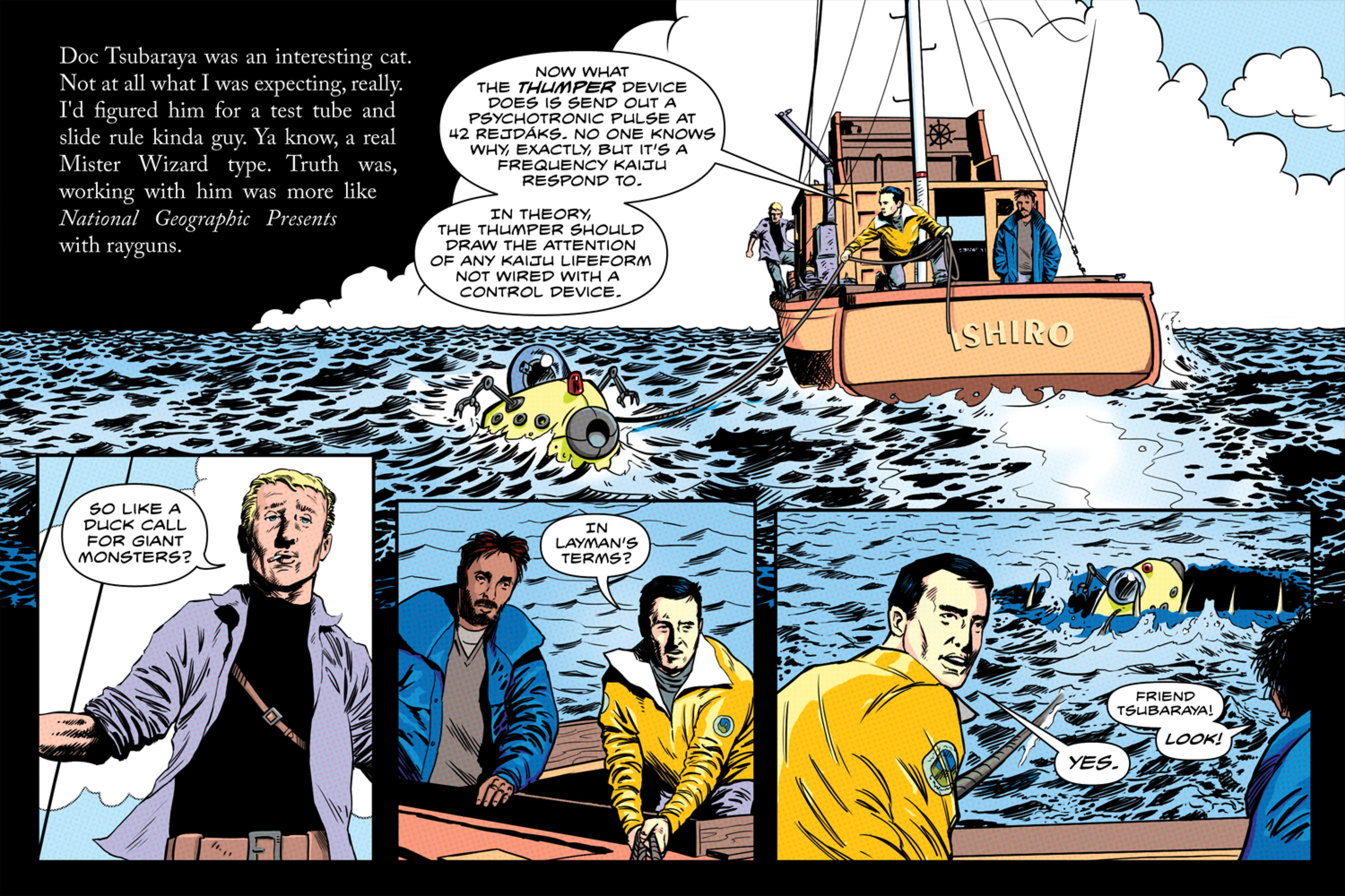 Read online World War Kaiju comic -  Issue # TPB - 72