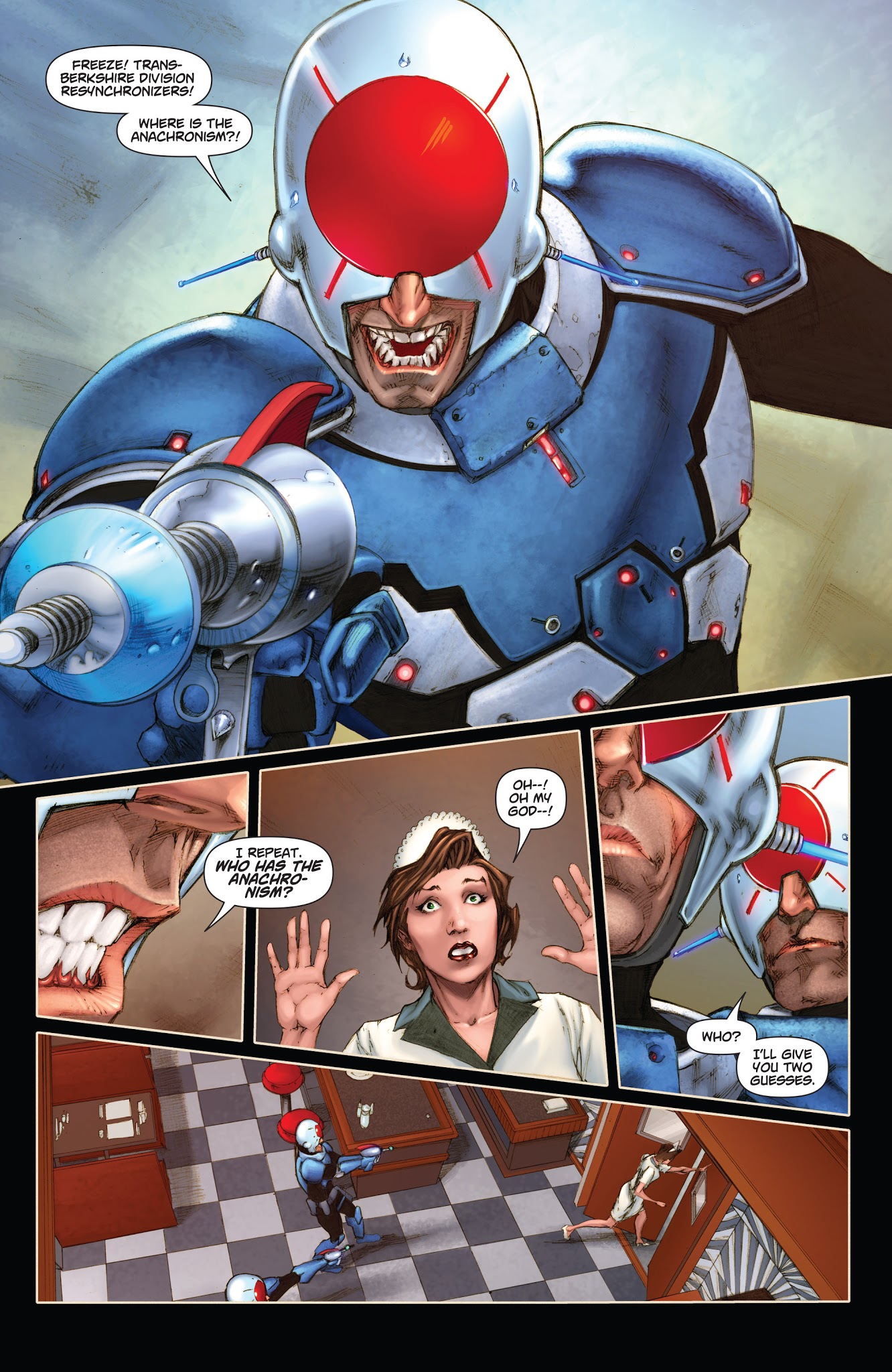 Read online Epochalypse comic -  Issue #1 - 12