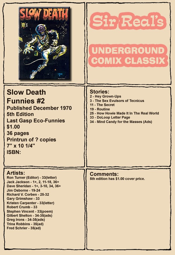Read online Slow Death comic -  Issue #2 - 37
