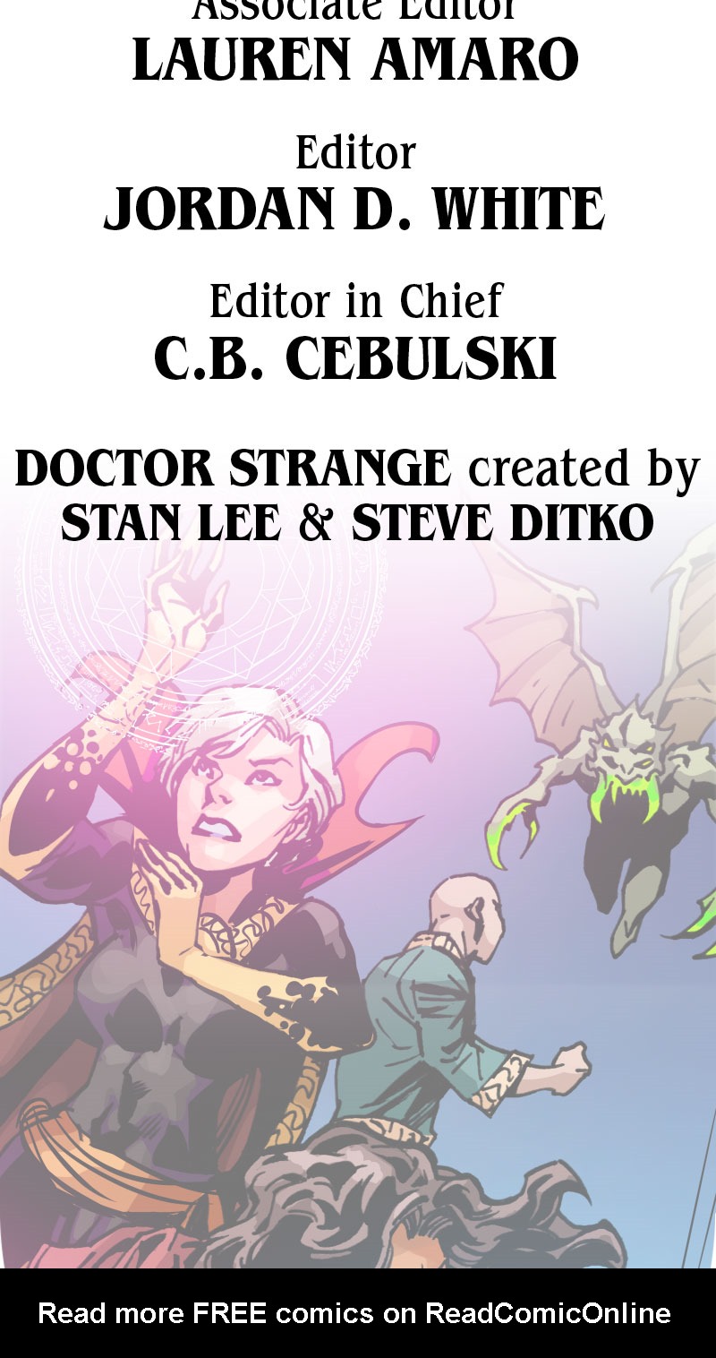 Read online Strange Tales: Clea, Wong & America Infinity Comic comic -  Issue # Full - 59