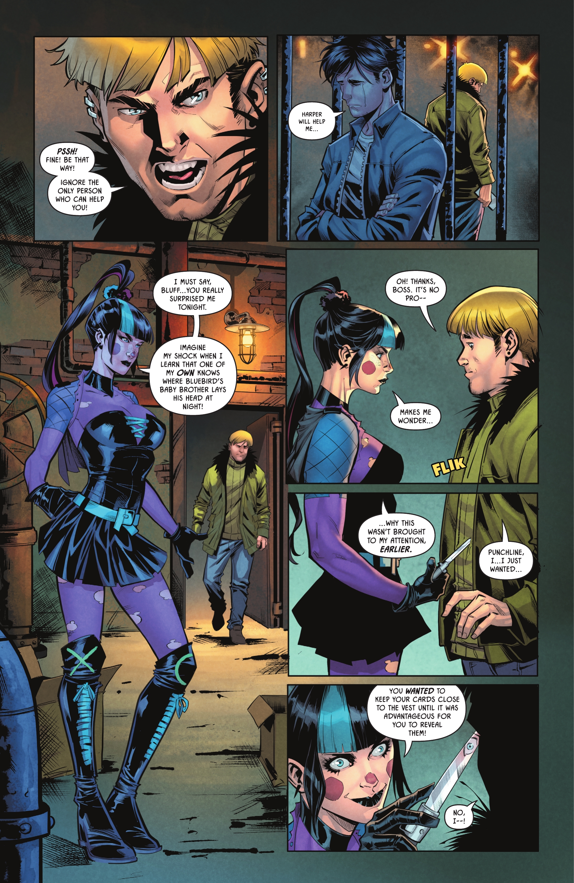Read online Punchline: The Gotham Game comic -  Issue #4 - 4