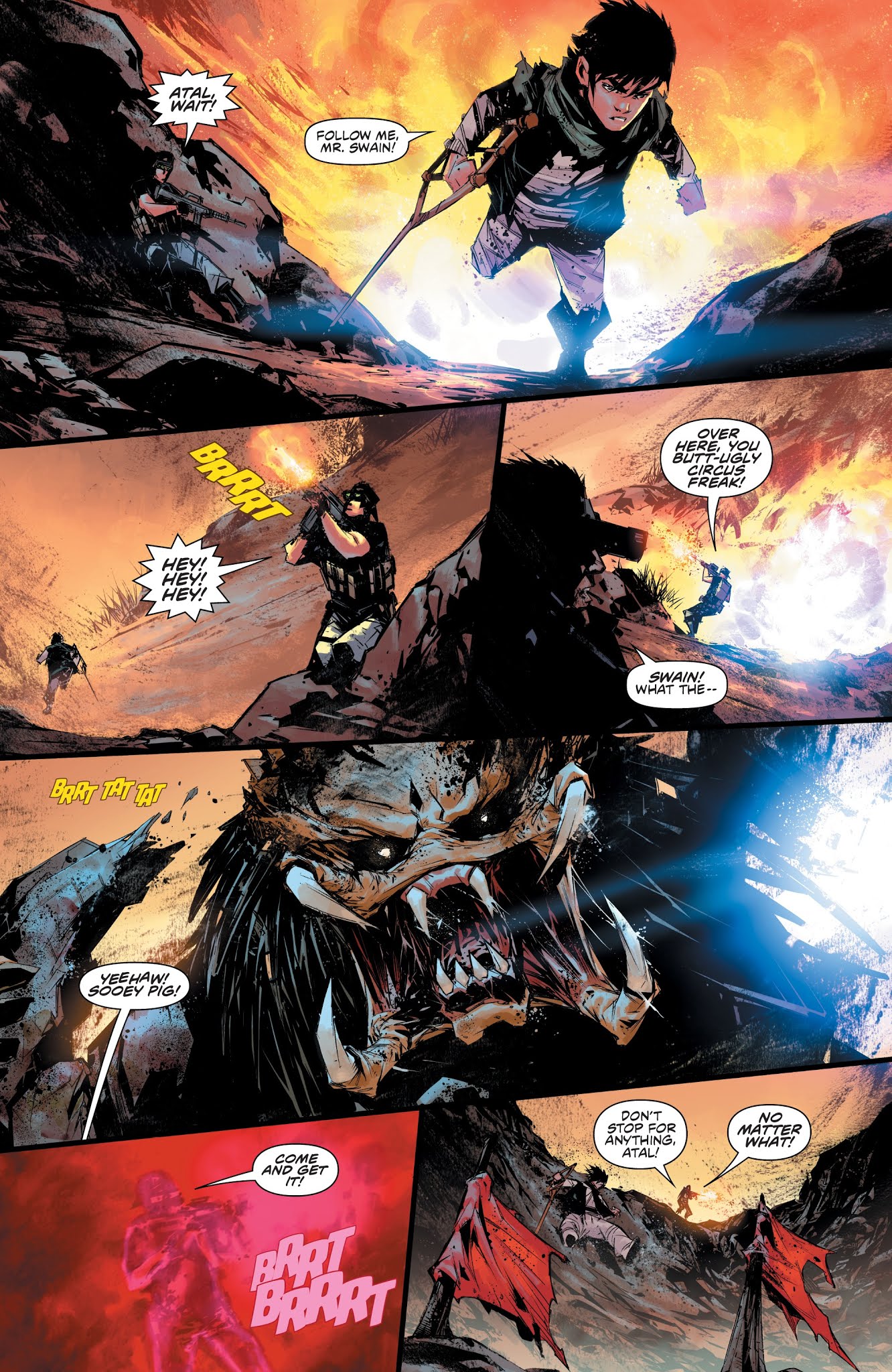 Read online Predator: Hunters II comic -  Issue #4 - 14