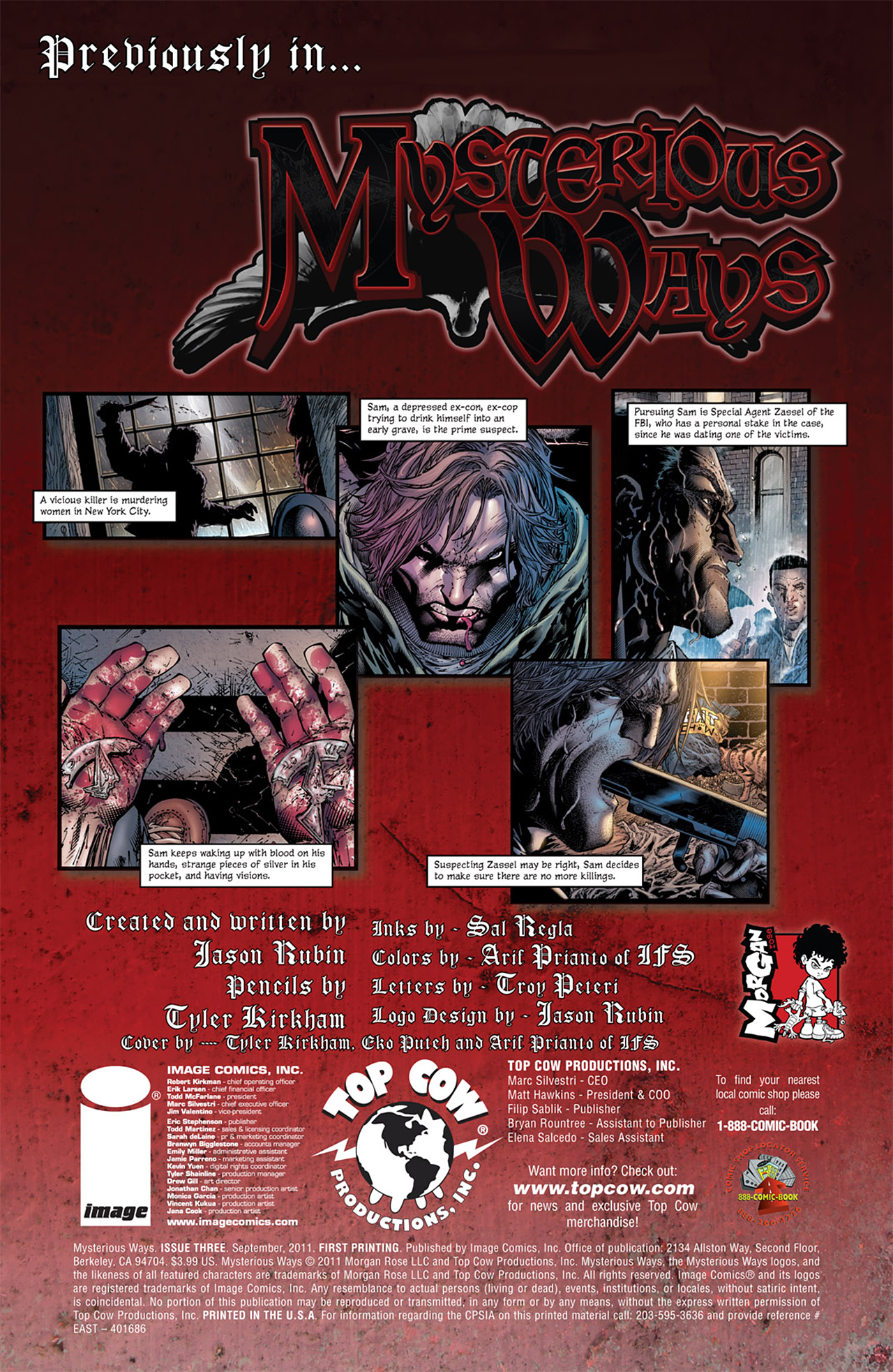 Read online Mysterious Ways comic -  Issue # TPB (Part 1) - 59