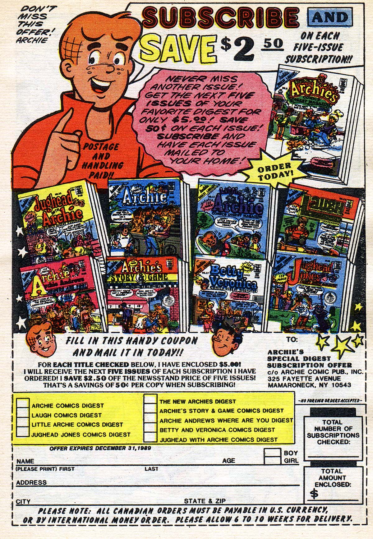 Read online Archie Annual Digest Magazine comic -  Issue #55 - 34