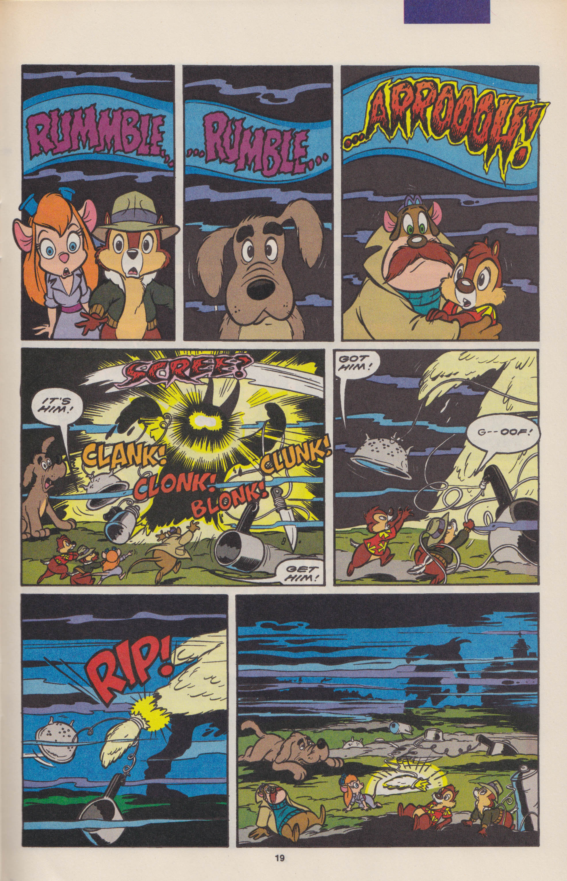 Read online Disney's Chip 'N Dale Rescue Rangers comic -  Issue #18 - 25