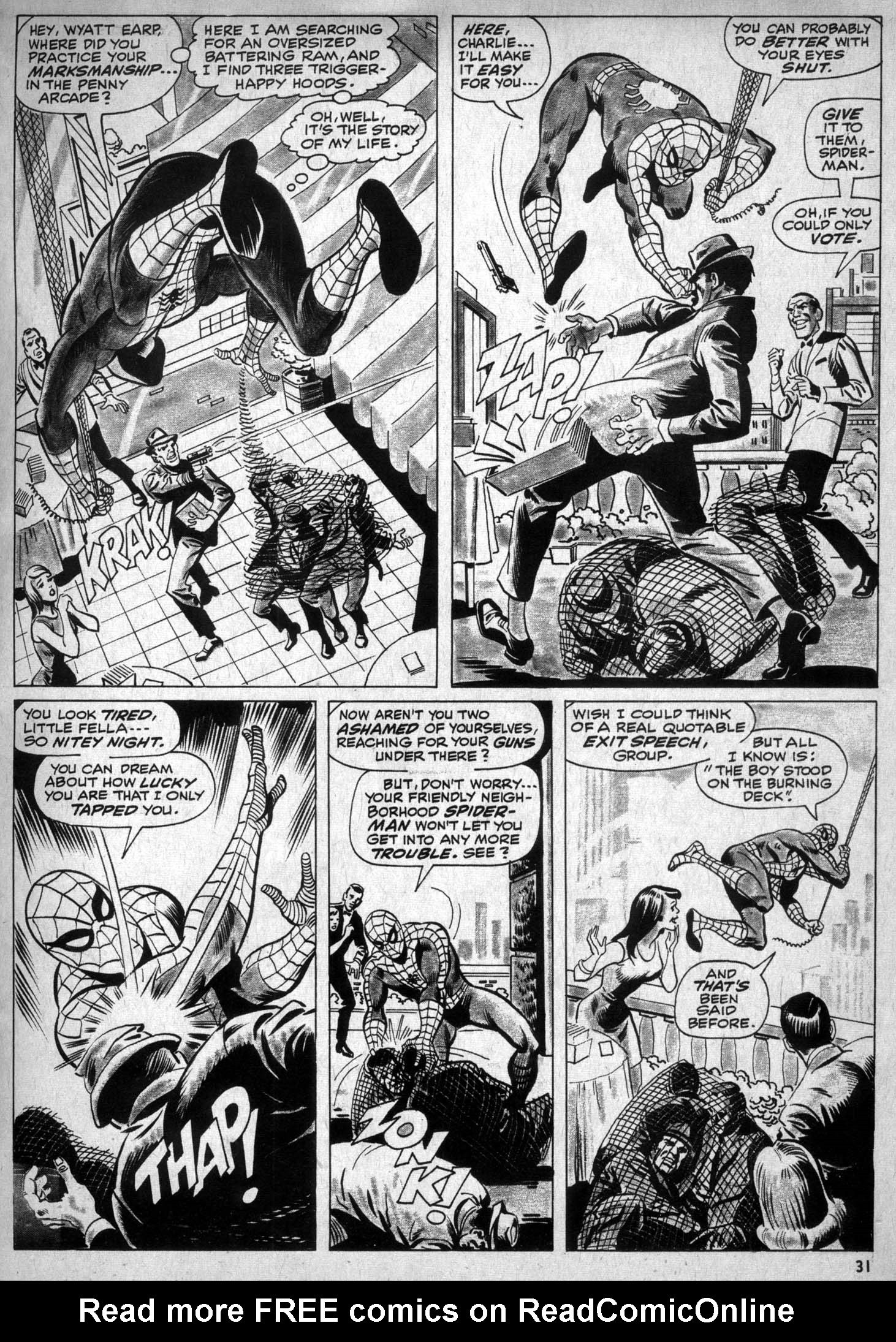 Read online Spectacular Spider-Man Magazine comic -  Issue #1 - 32