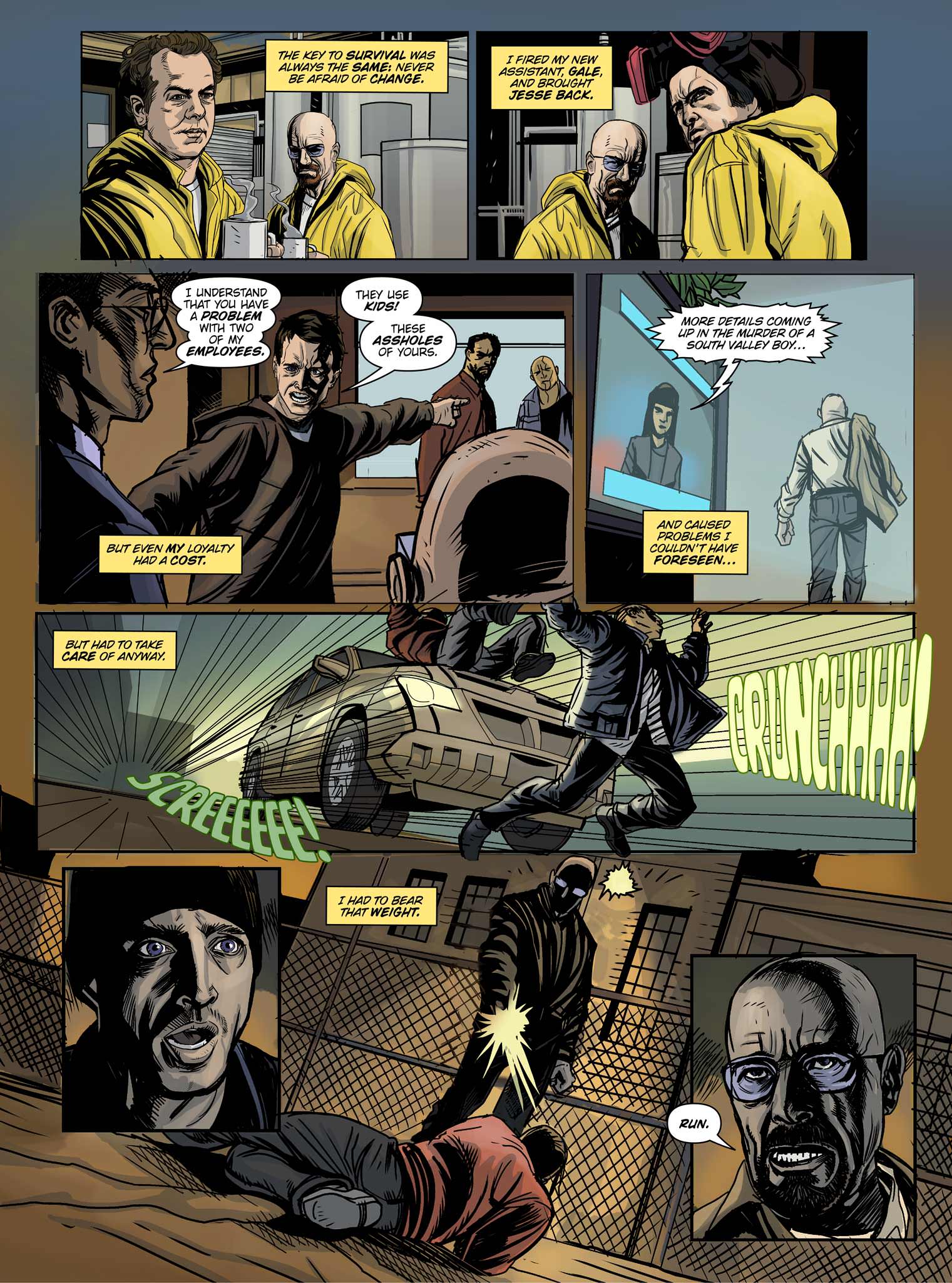 Read online Breaking Bad: All Bad Things comic -  Issue # Full - 12