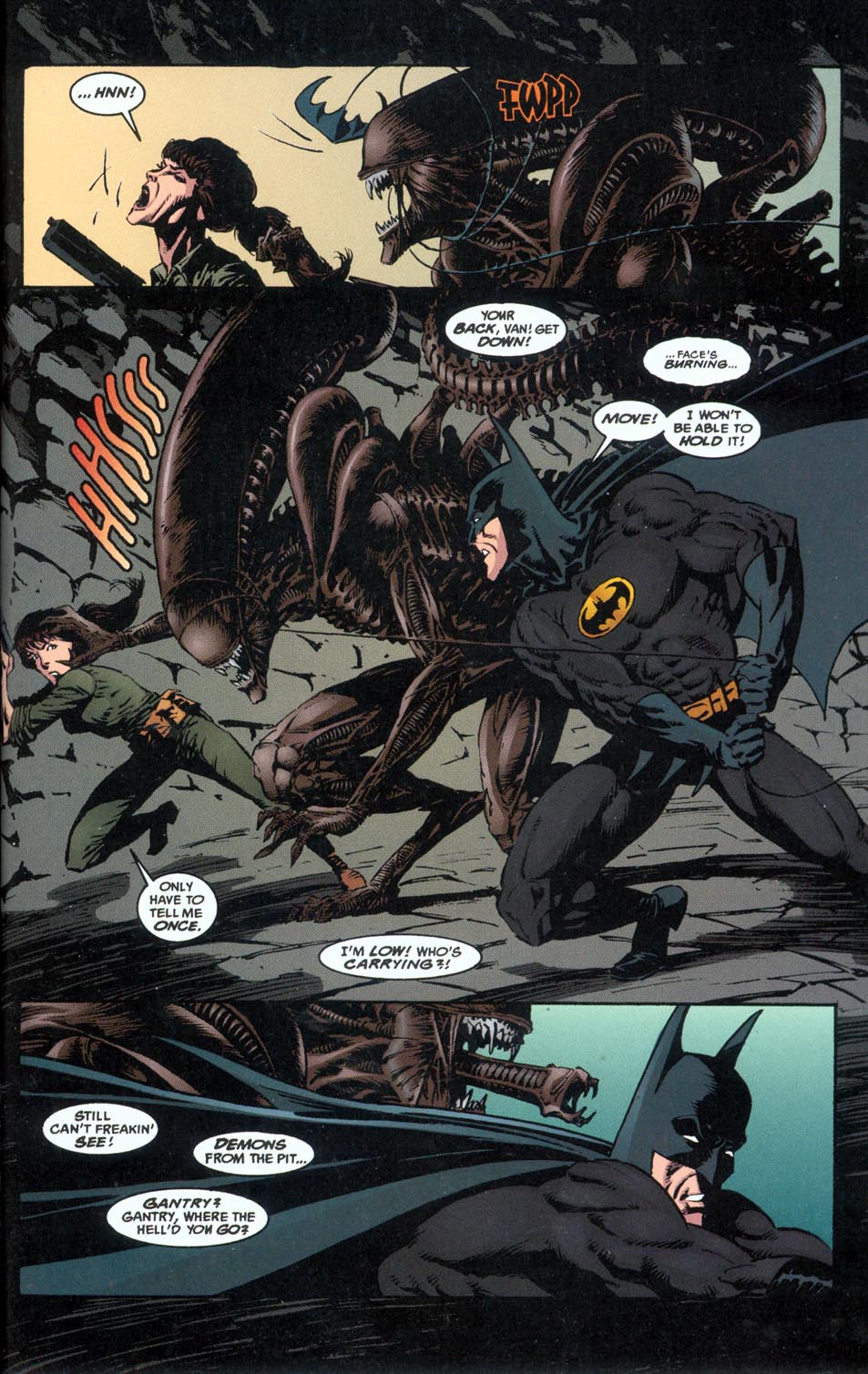 Read online Batman/Aliens comic -  Issue #1 - 39