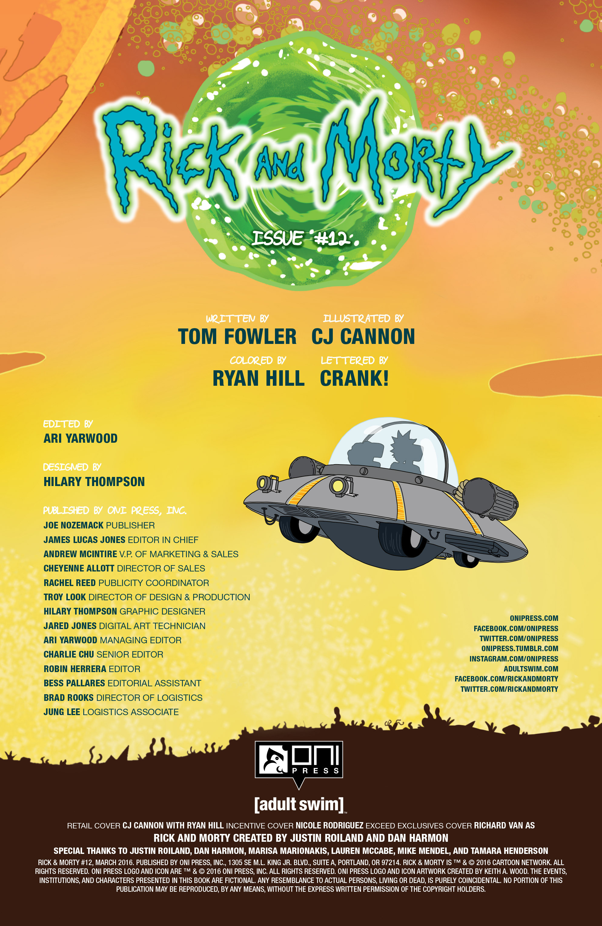 Read online Rick and Morty comic -  Issue #12 - 2