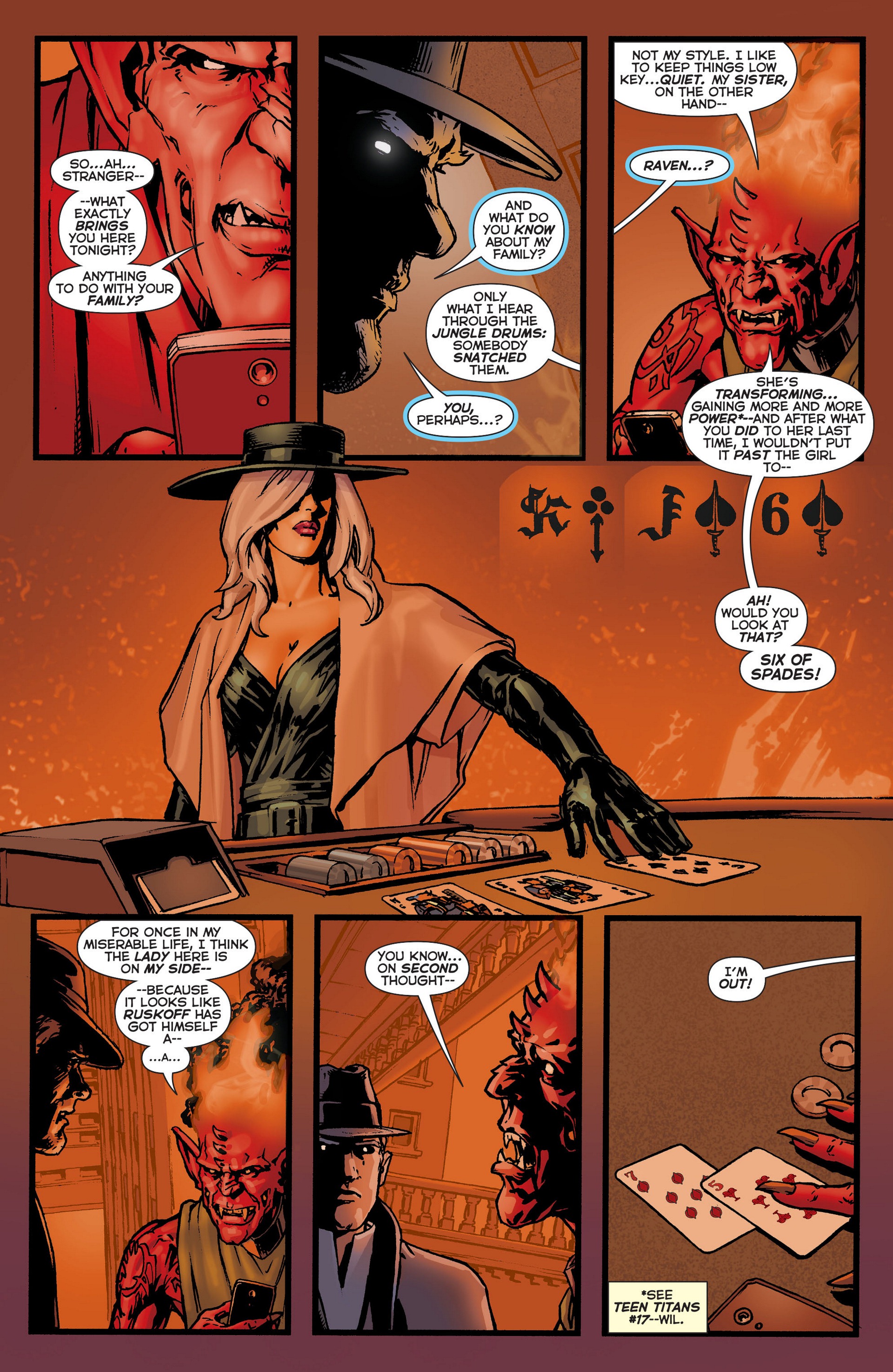 Read online Trinity of Sin: The Phantom Stranger comic -  Issue #6 - 13