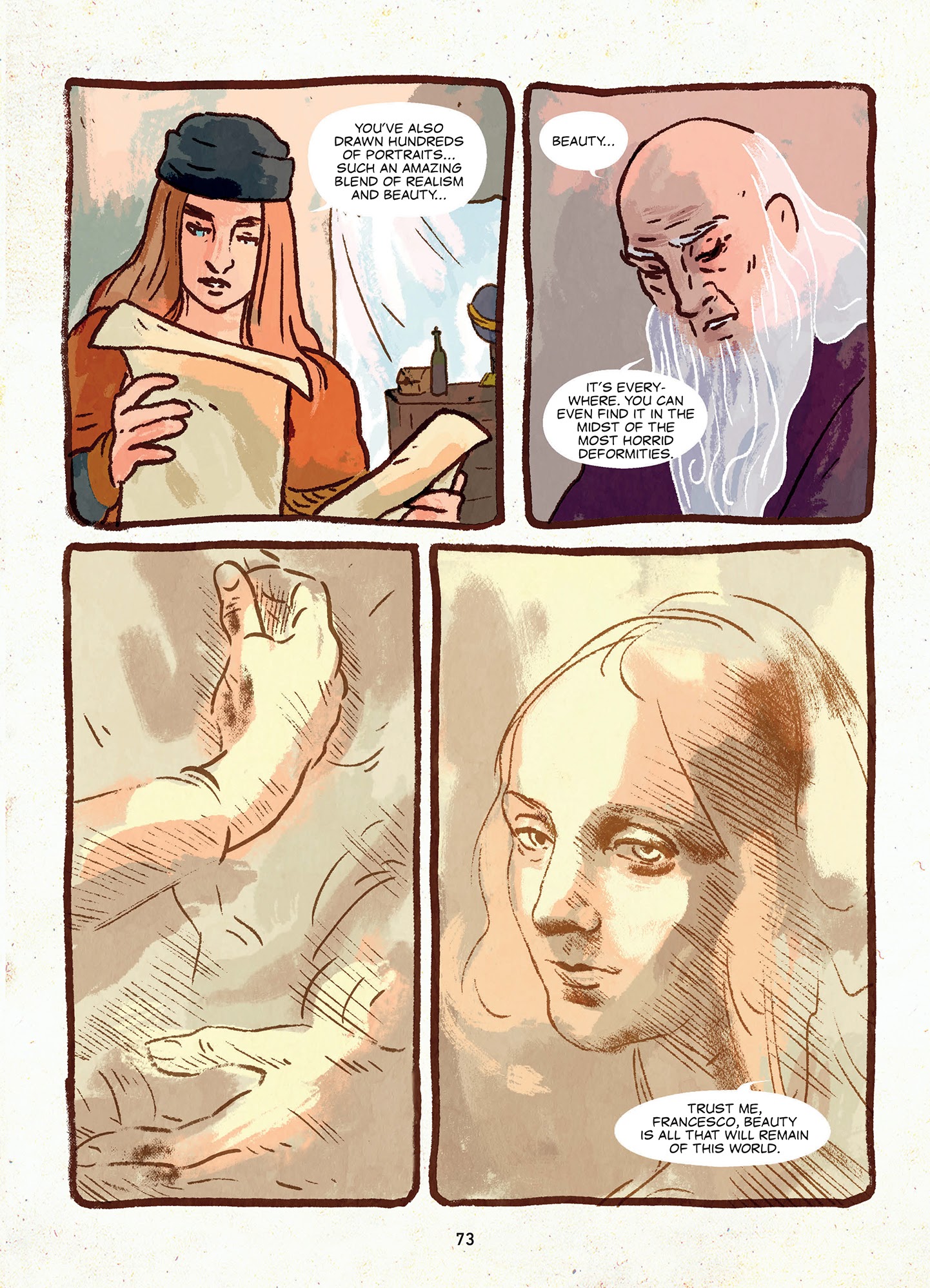Read online Leonardo Da Vinci: The Renaissance of the World comic -  Issue # TPB - 74