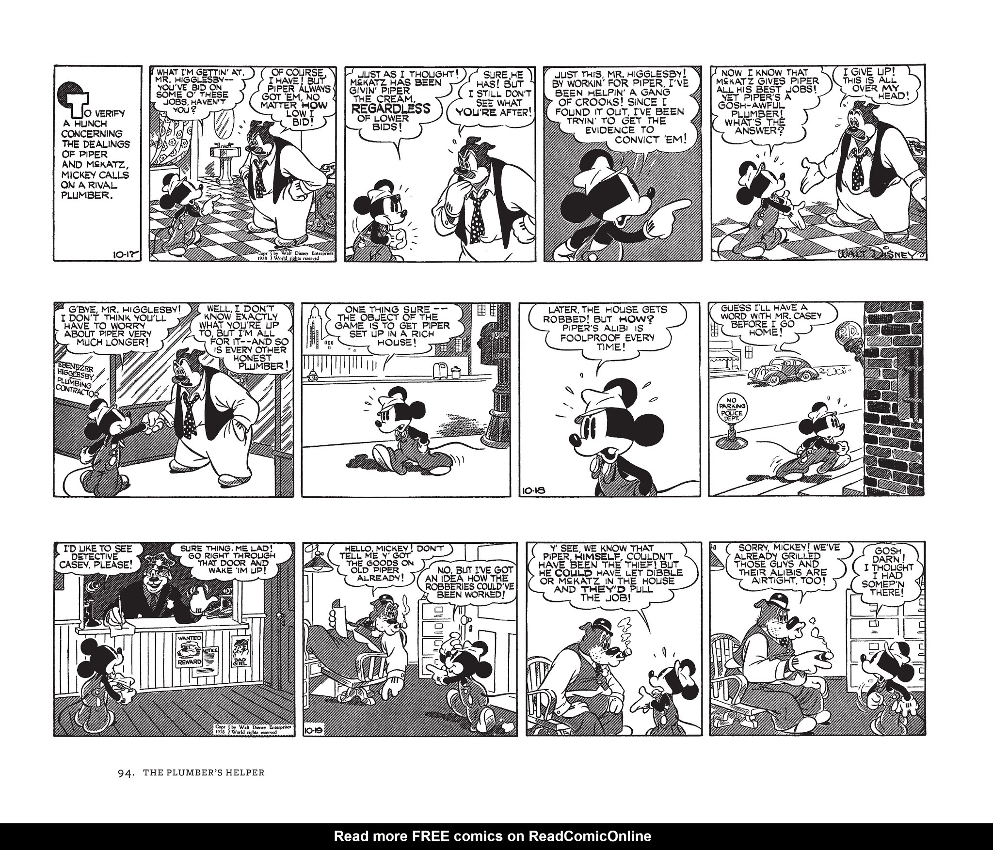 Read online Walt Disney's Mickey Mouse by Floyd Gottfredson comic -  Issue # TPB 5 (Part 1) - 94