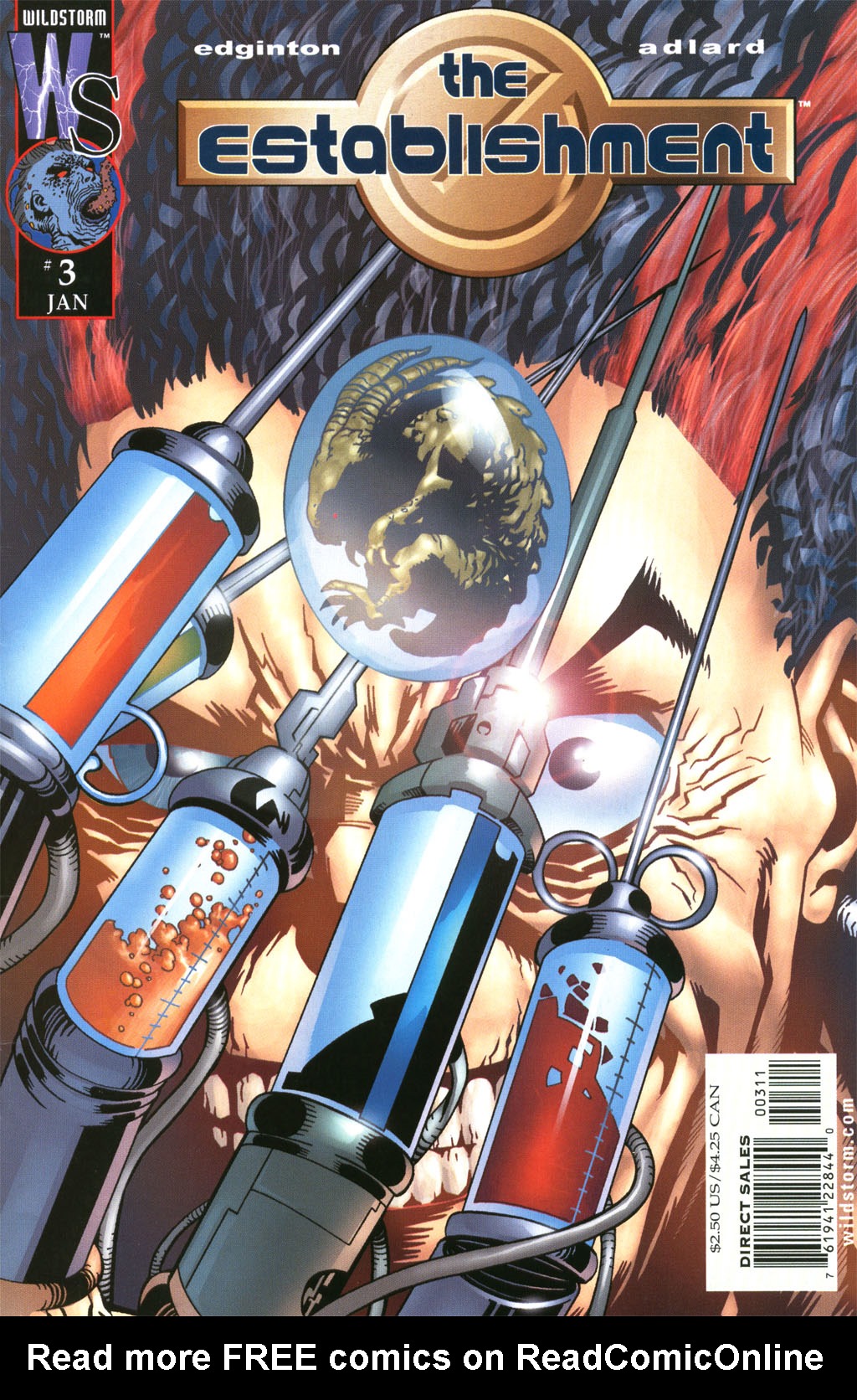 Read online The Establishment comic -  Issue #3 - 1