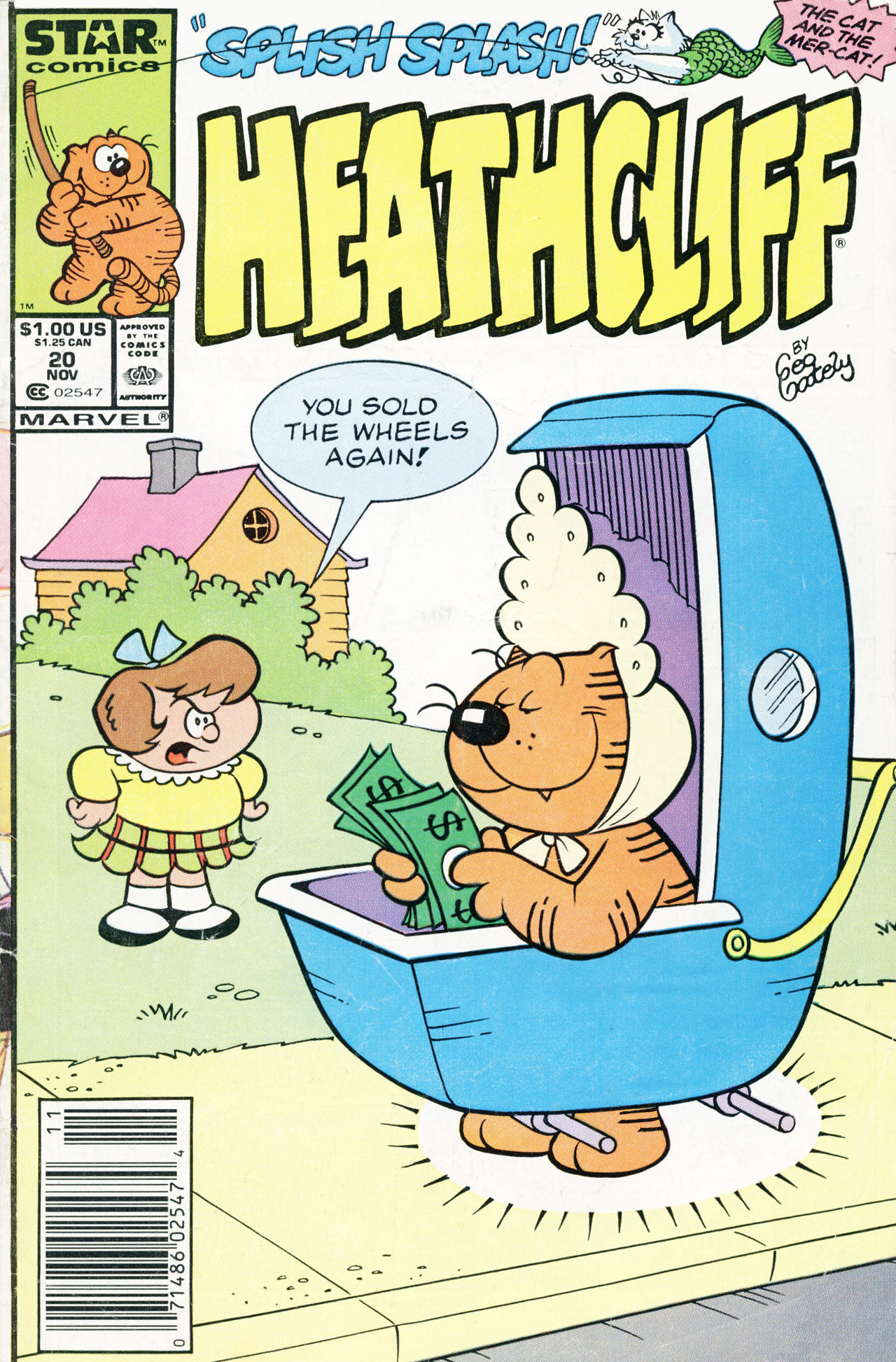 Read online Heathcliff comic -  Issue #20 - 1