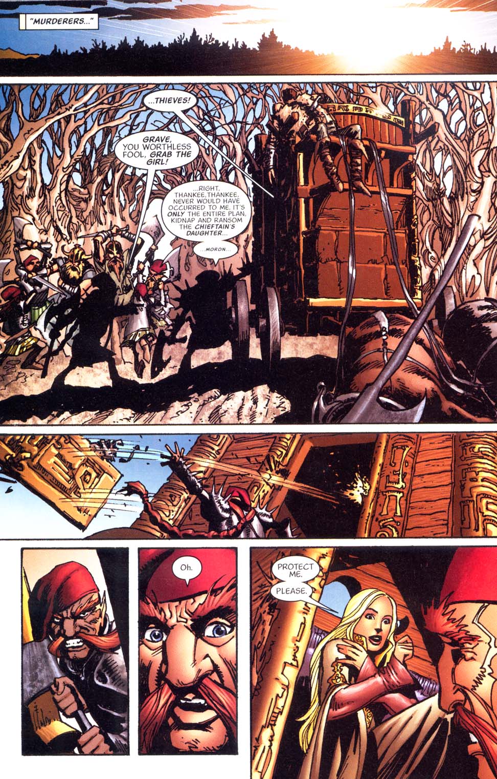 Read online R.A. Salvatore's DemonWars: Trial By Fire comic -  Issue #1 - 19