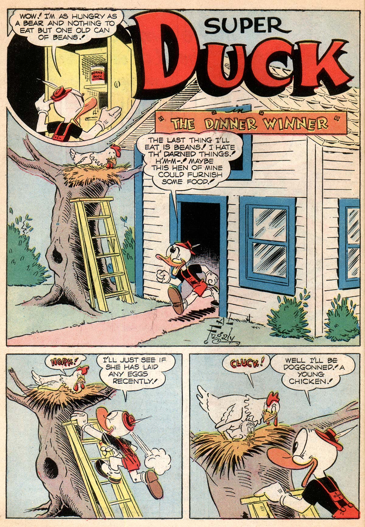 Read online Super Duck Comics comic -  Issue #35 - 10