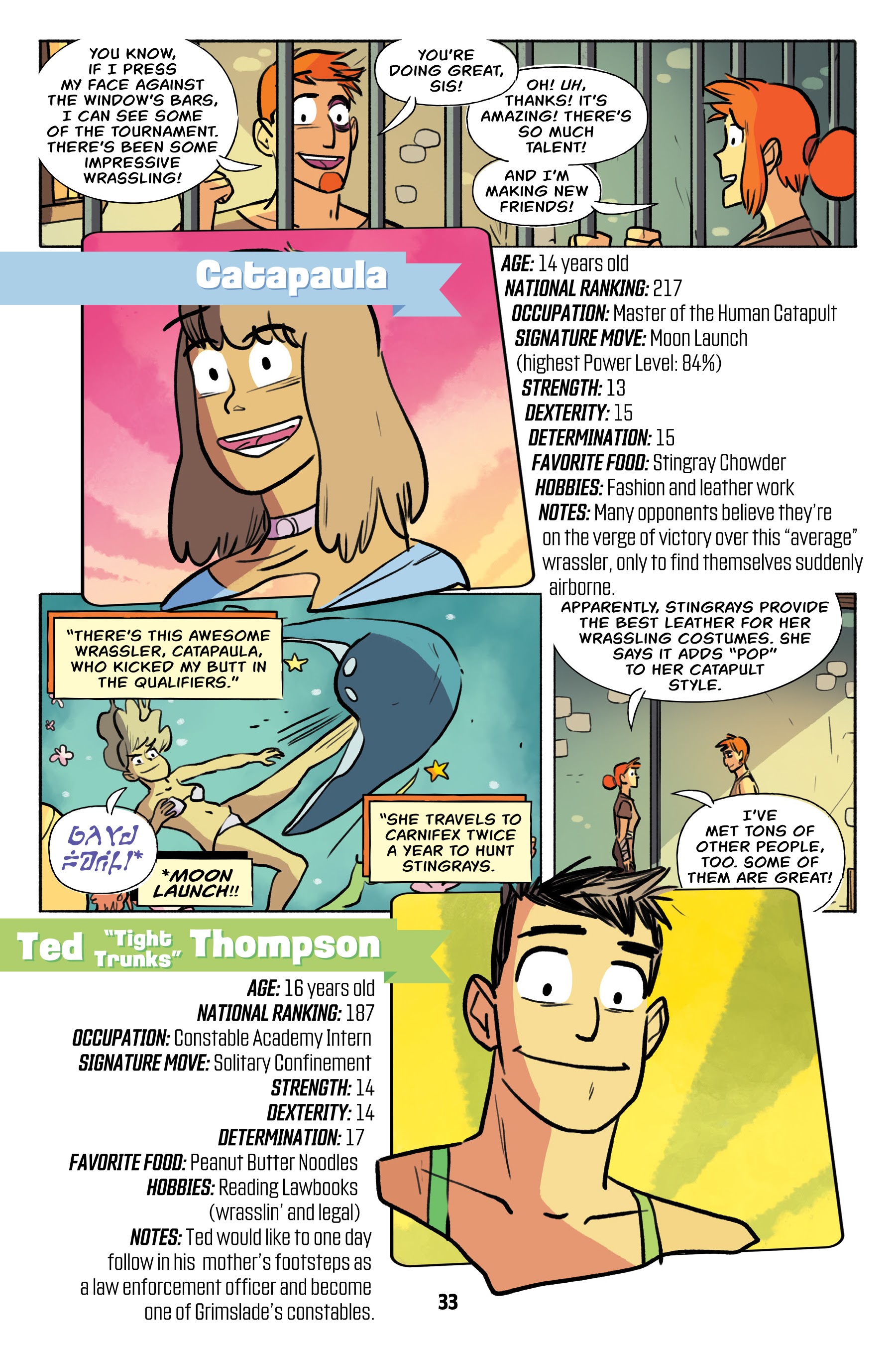 Read online Wrassle Castle comic -  Issue #2 - 33