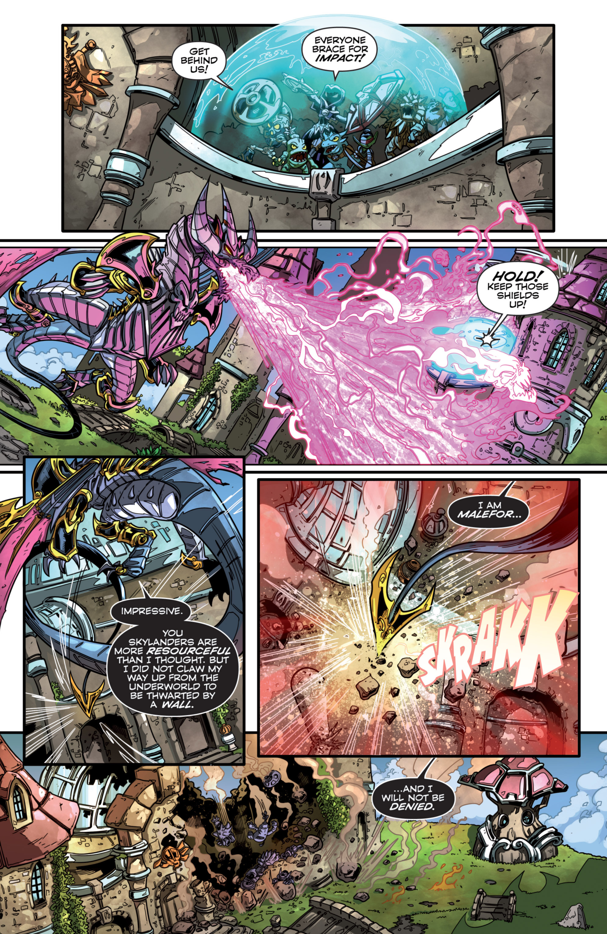 Read online Skylanders comic -  Issue #8 - 15