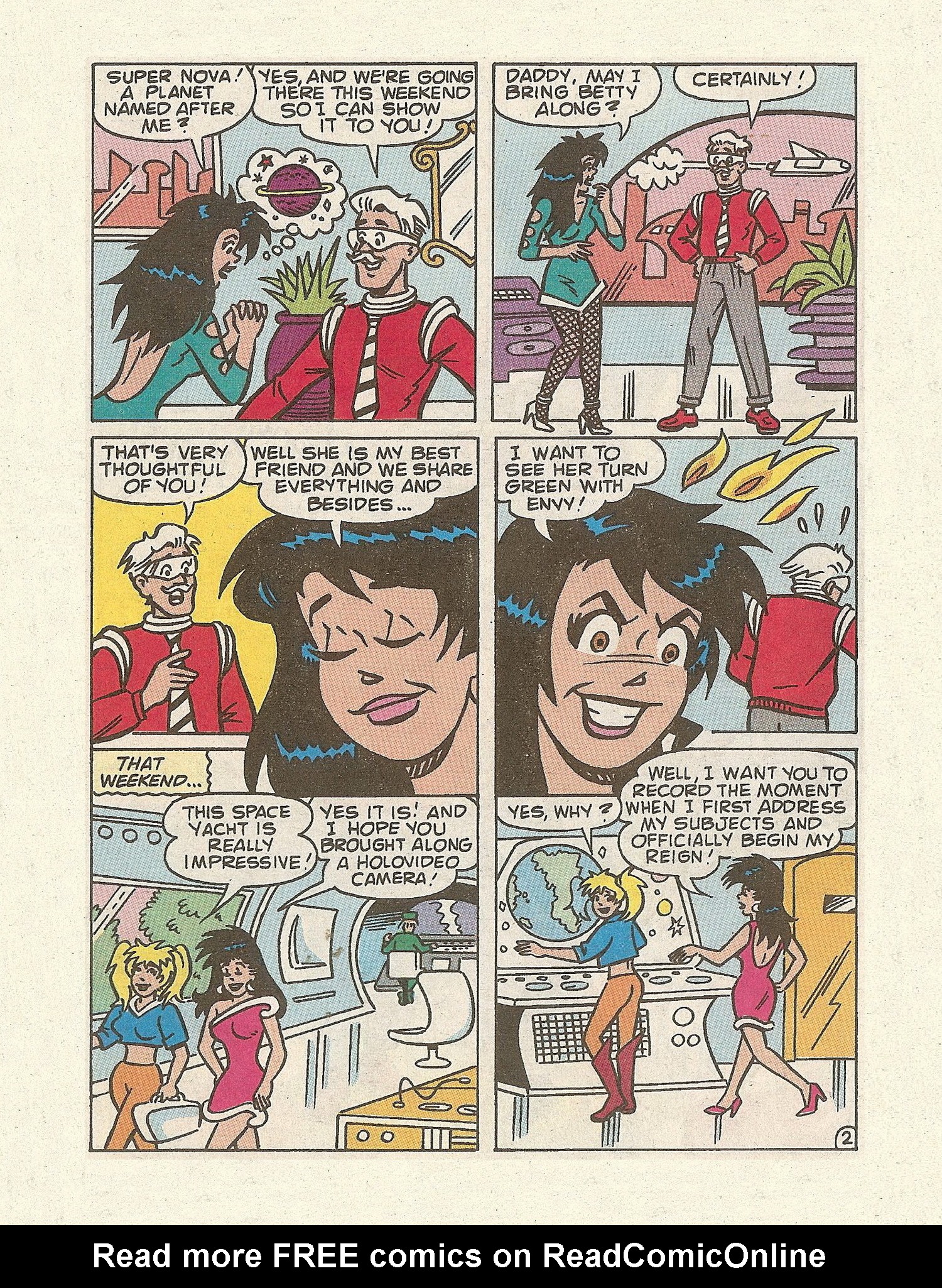 Read online Betty and Veronica Digest Magazine comic -  Issue #72 - 86
