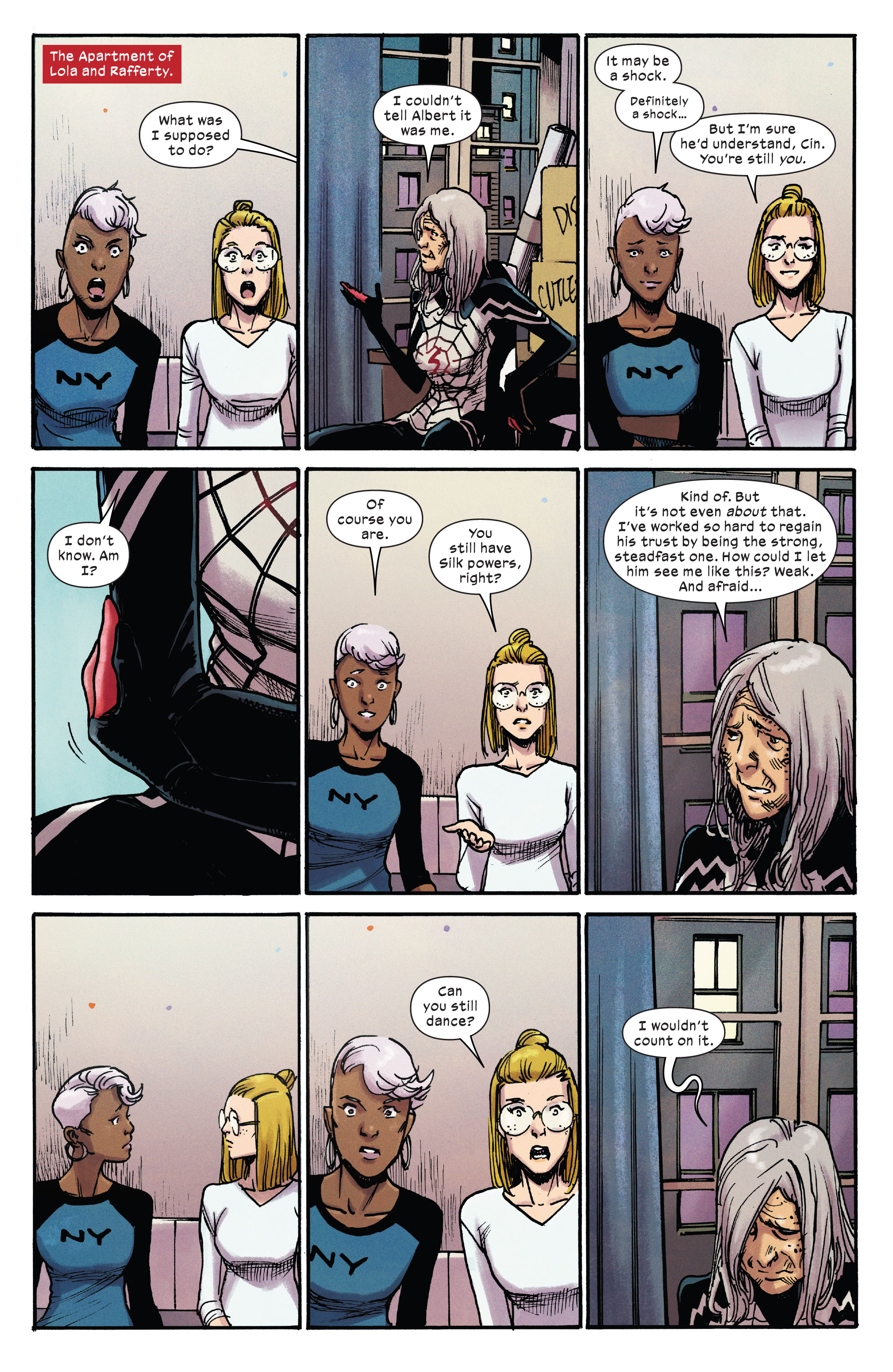Read online Silk (2022) comic -  Issue #4 - 6