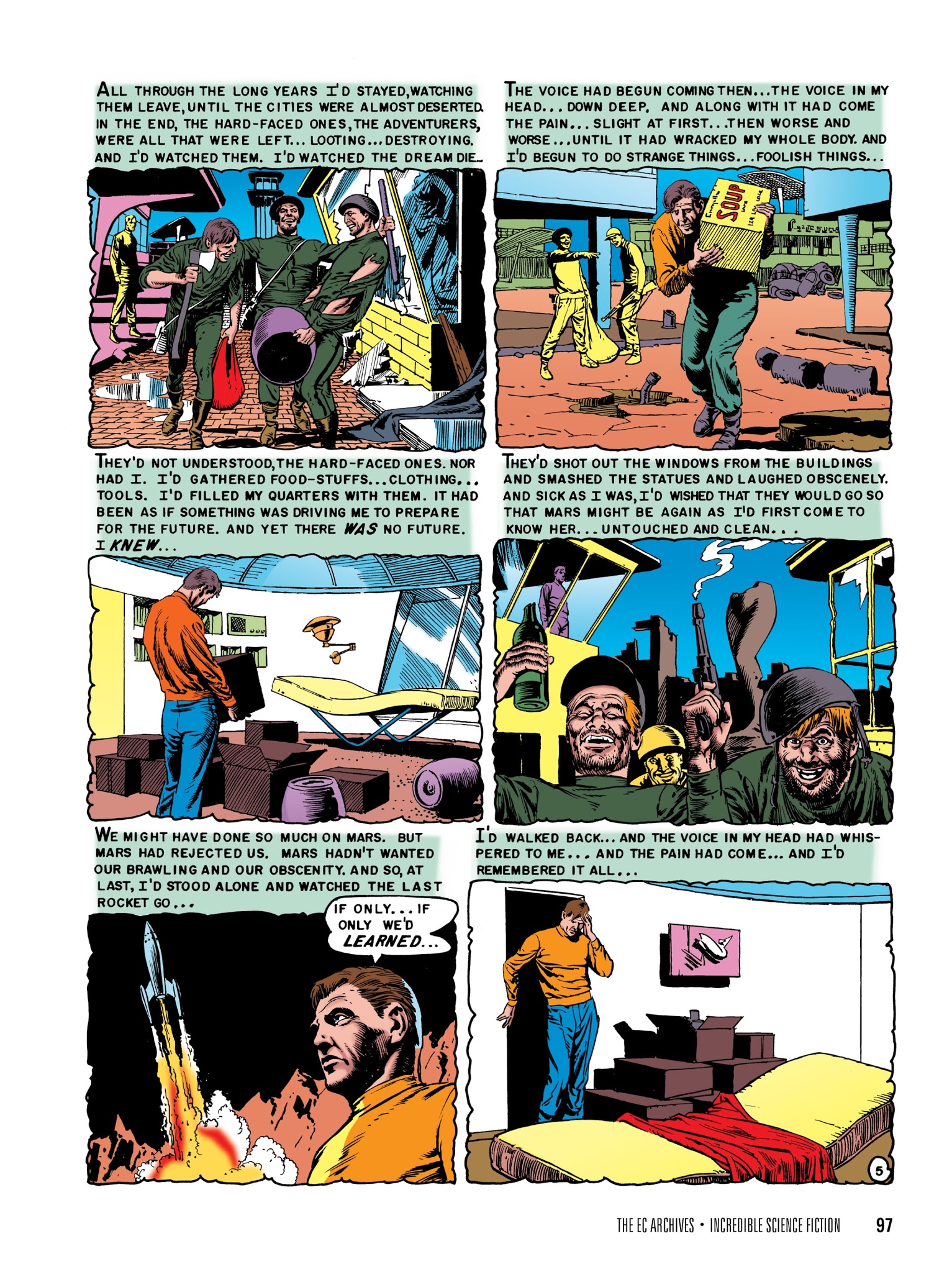 Read online The EC Archives: Incredible Science Fiction comic -  Issue # TPB - 99