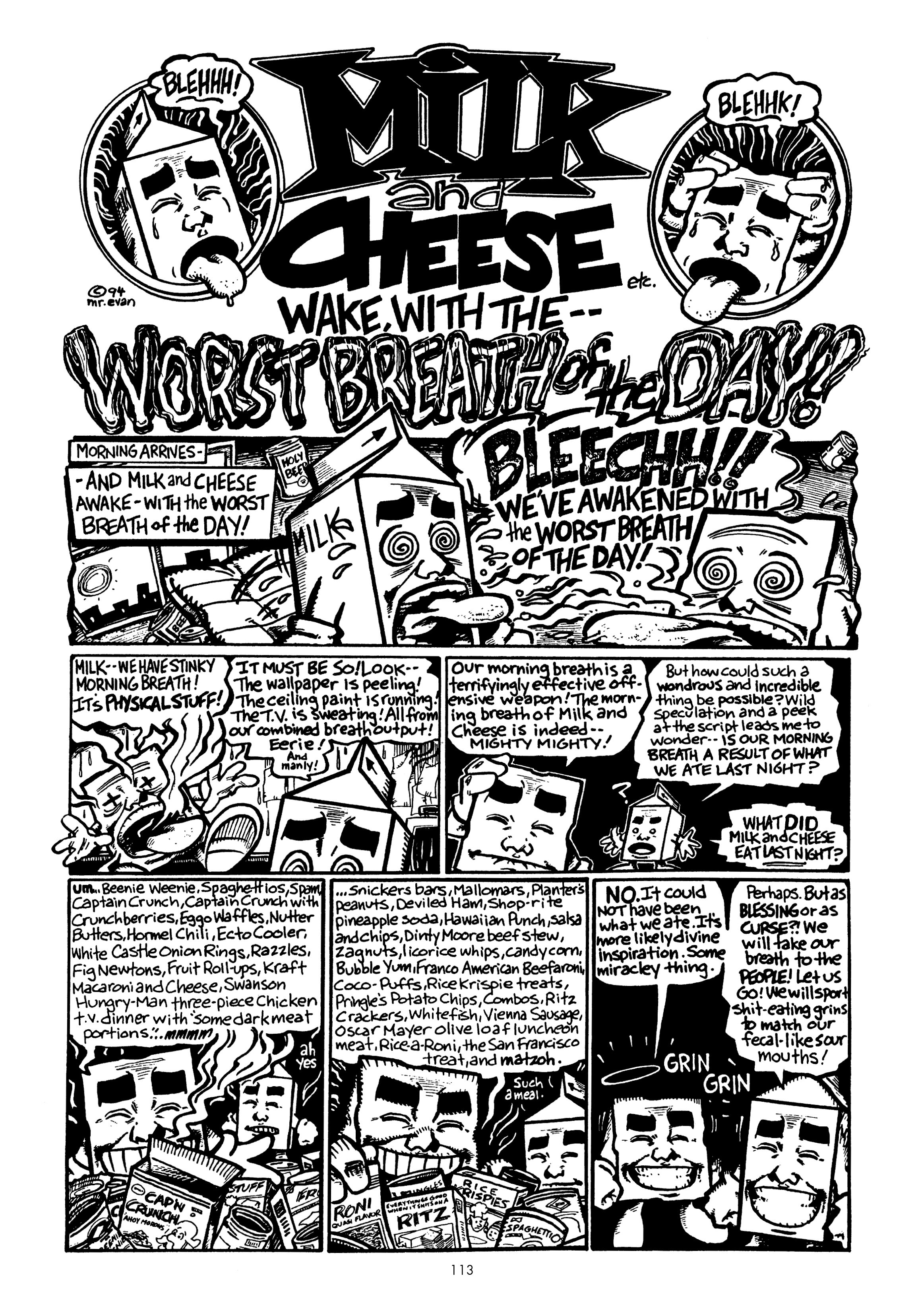 Read online Milk And Cheese: Dairy Products Gone Bad! comic -  Issue # Full - 115