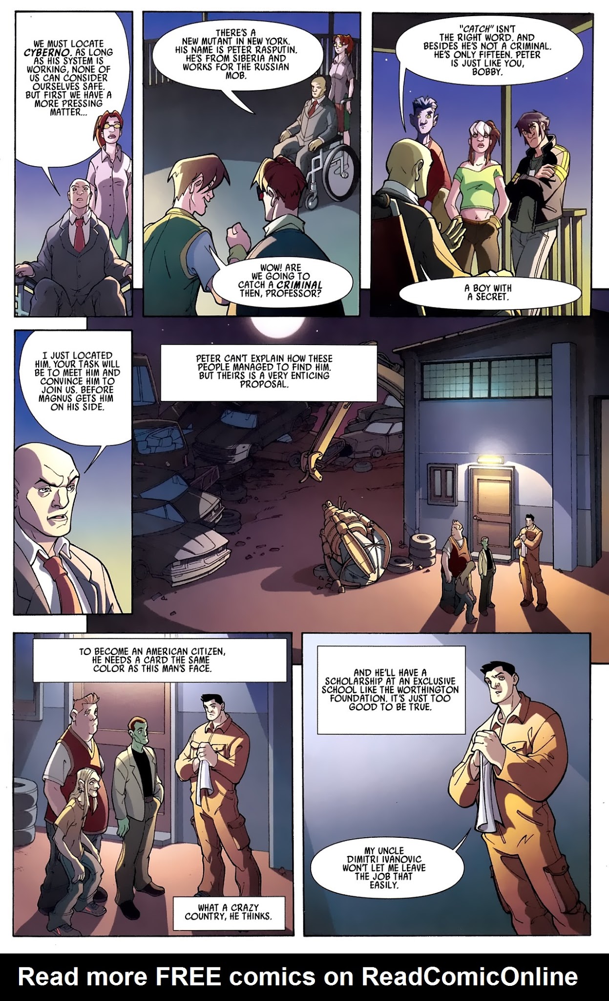 Read online X-Campus comic -  Issue #3 - 19