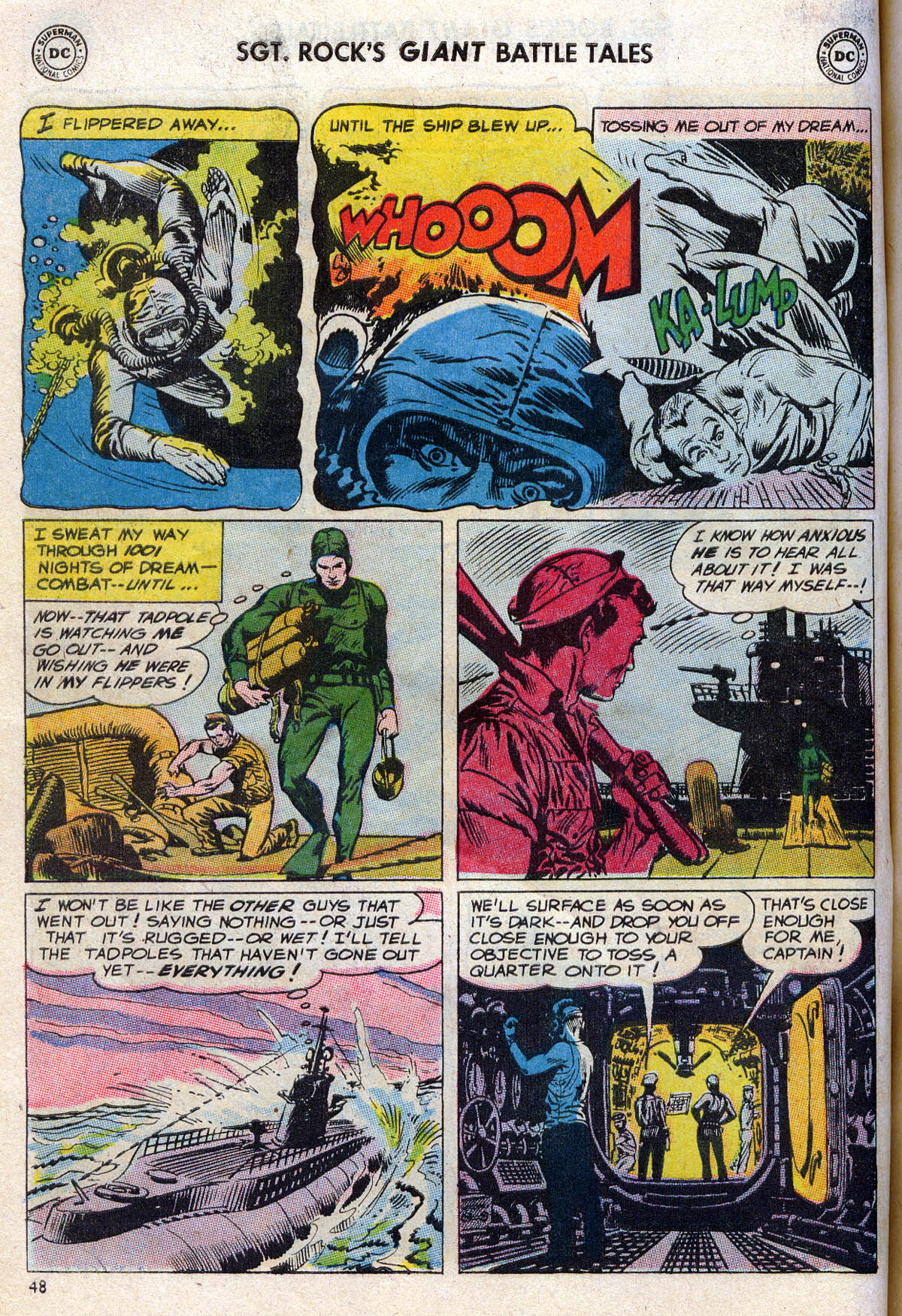 Read online Our Army at War (1952) comic -  Issue #164 - 49