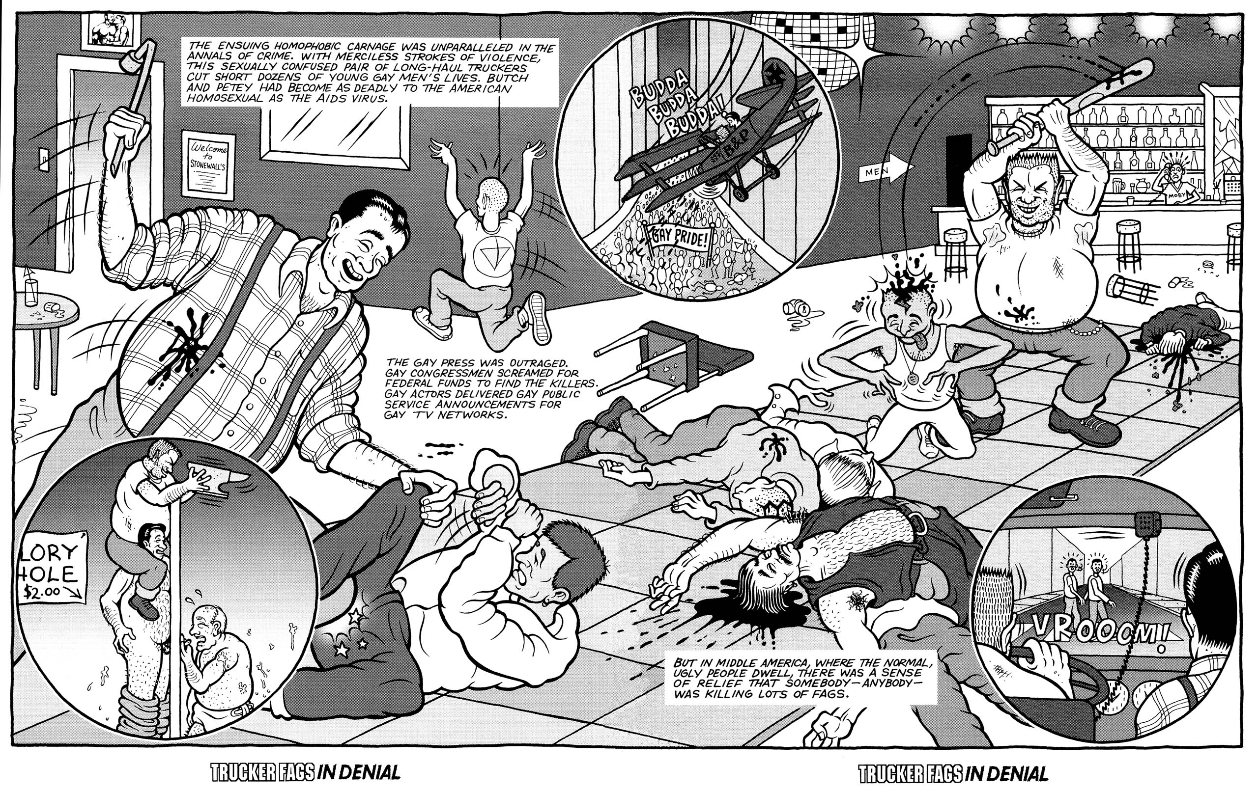 Read online Trucker Fags in Denial comic -  Issue # Full - 28