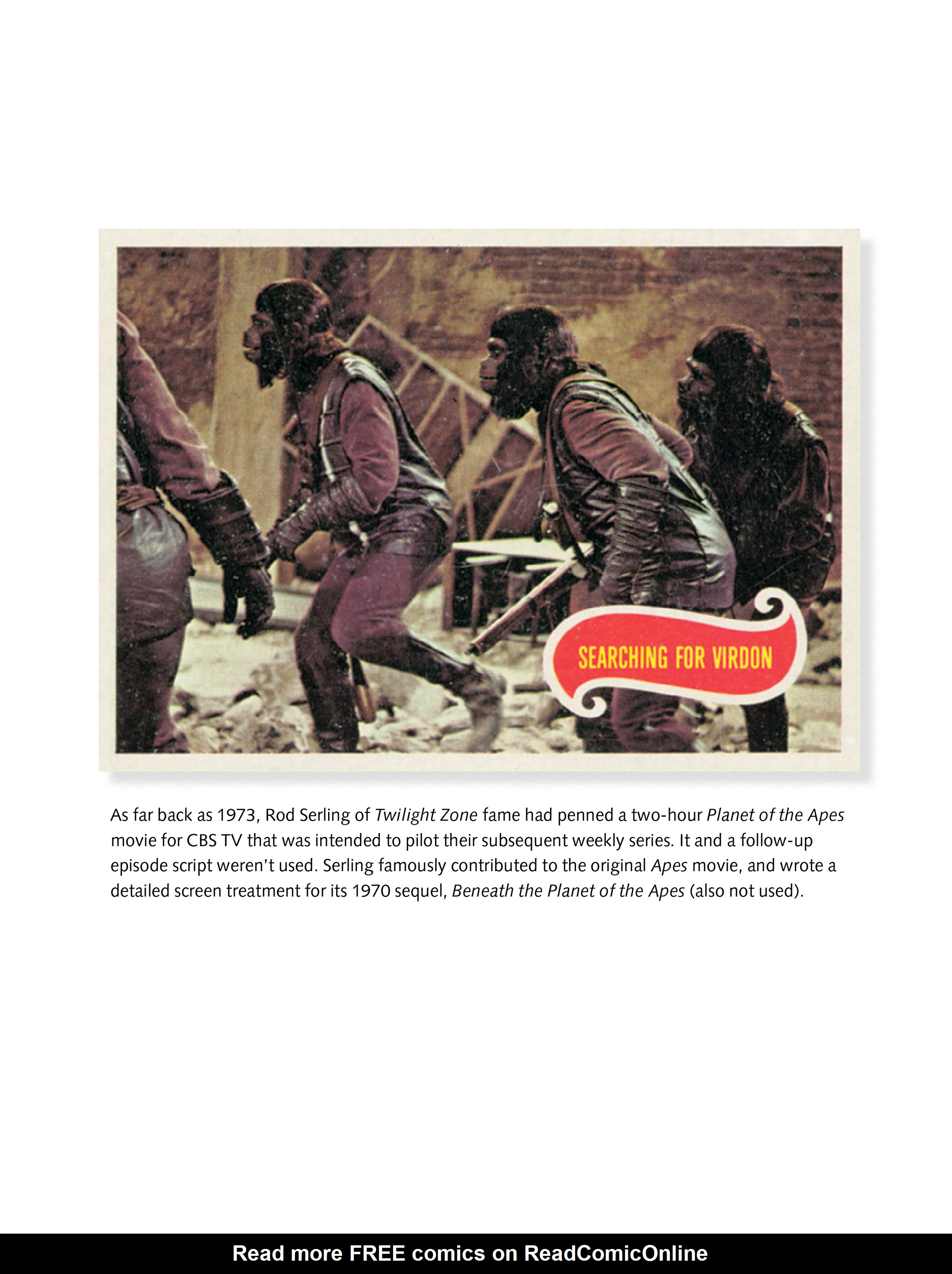 Read online Planet of the Apes: The Original Topps Trading Card Series comic -  Issue # TPB (Part 2) - 78