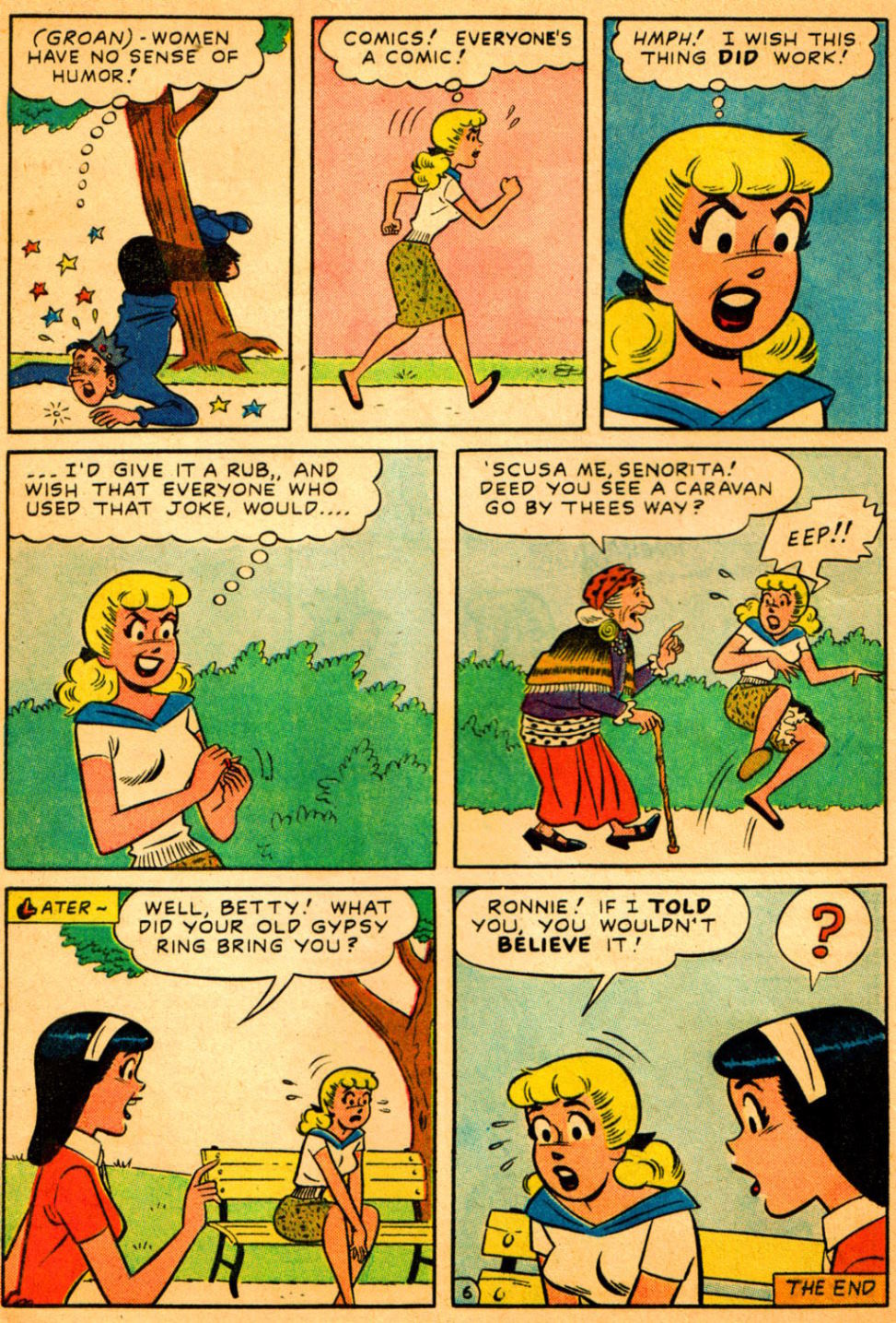 Read online Archie's Girls Betty and Veronica comic -  Issue #61 - 7