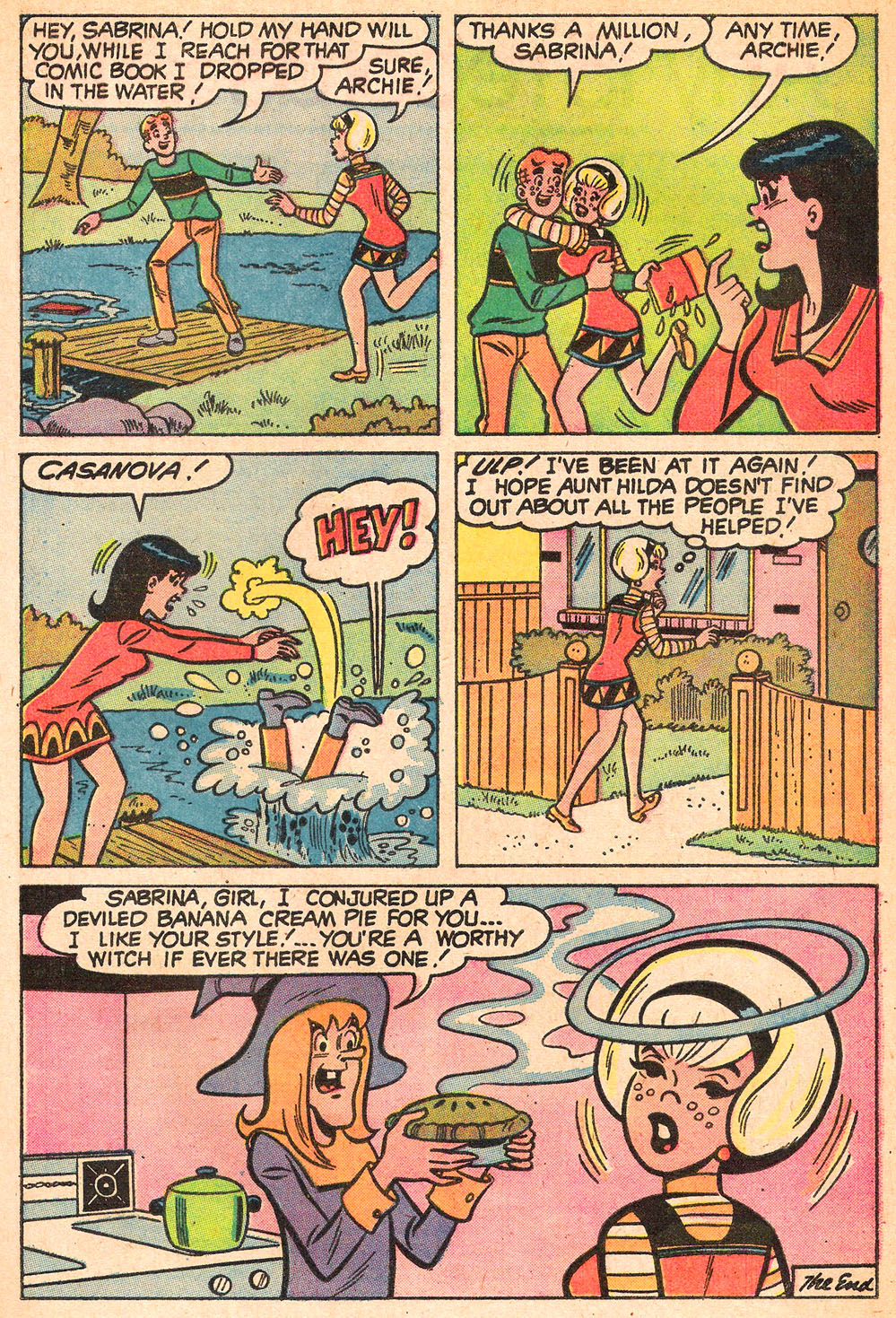 Sabrina The Teenage Witch (1971) Issue #13 #13 - English 21