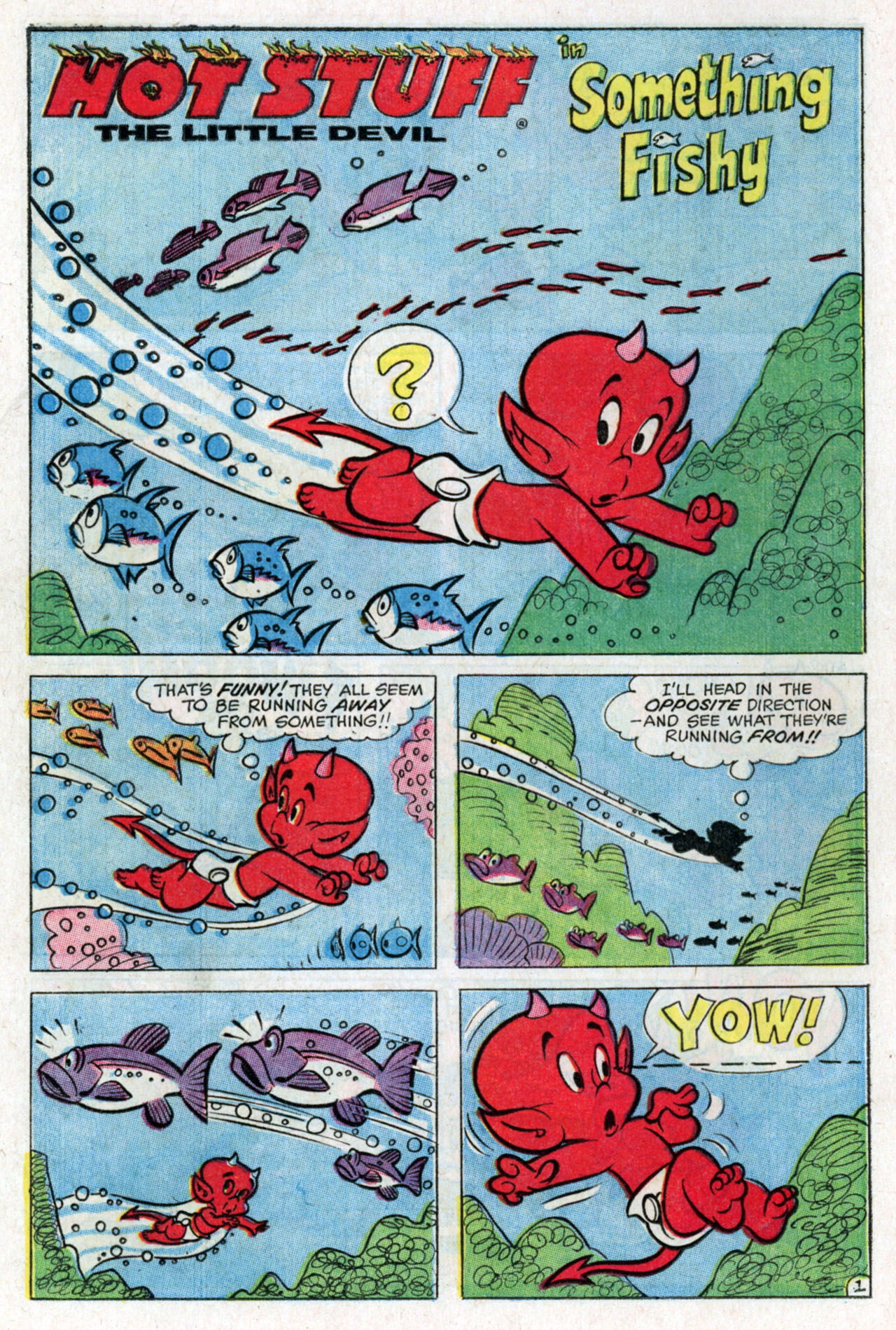Read online Hot Stuff, the Little Devil comic -  Issue #75 - 12