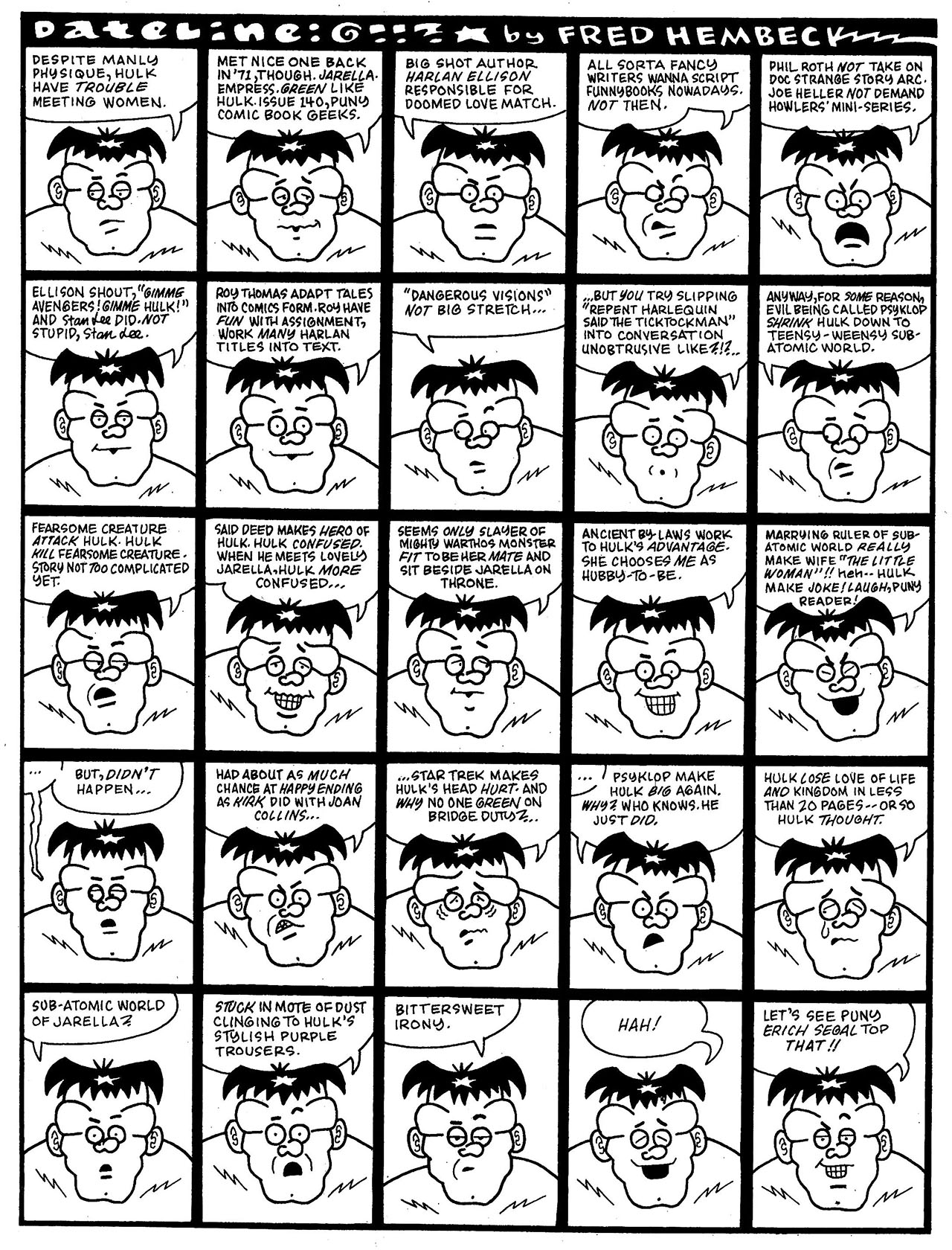 Read online The Nearly Complete Essential Hembeck Archives Omnibus comic -  Issue # TPB (Part 7) - 21